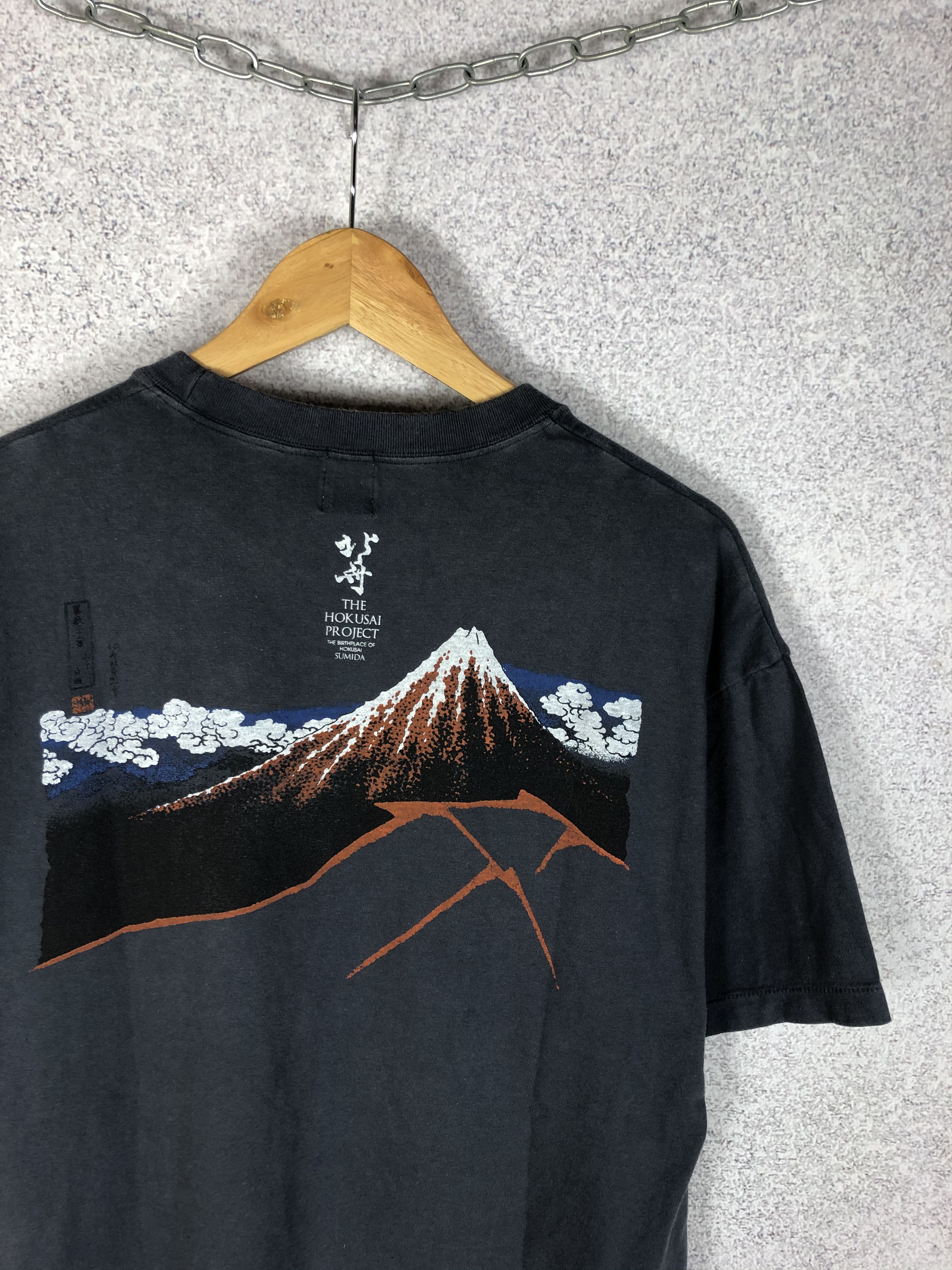 Japanese Brand × Vintage Vintage Kume.Jp Hokusai Project Japanese Brant T-Shirt Size US XL / EU 56 / 4 - 3 Thumbnail