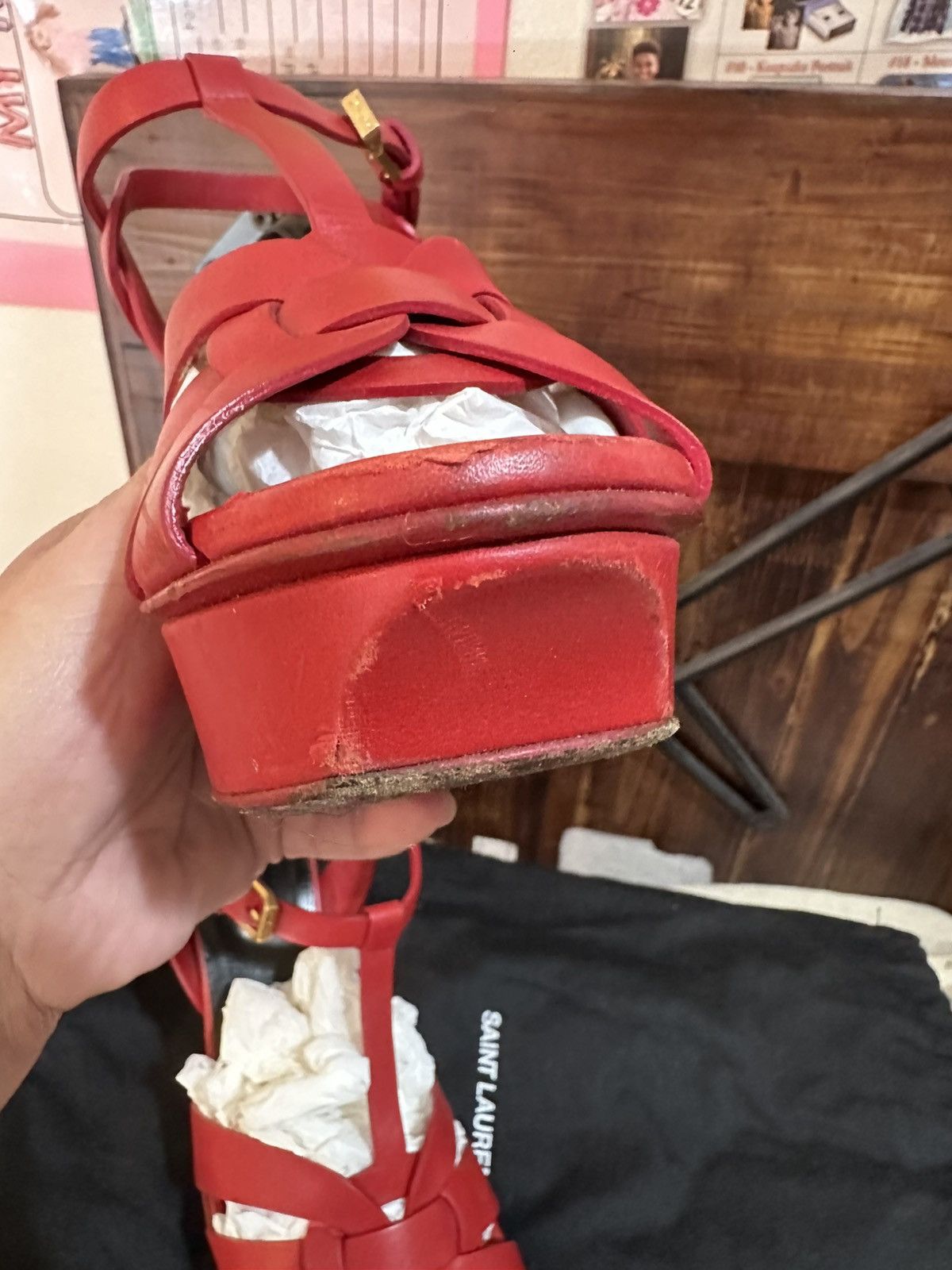 Saint Laurent Paris YSL TRIBUTE PUMPS / size 37/7 Size US 7 / IT 37 - 6 Thumbnail