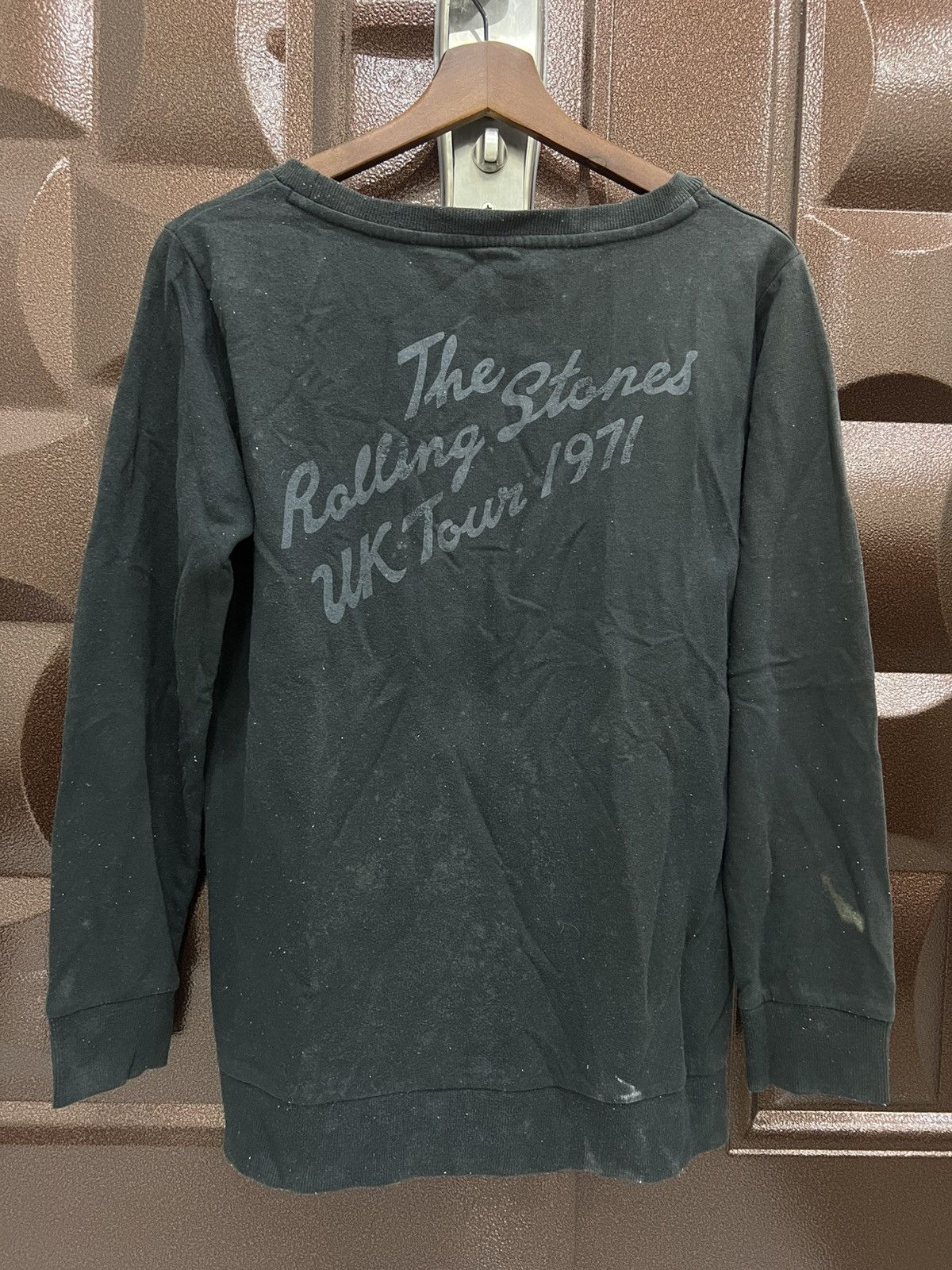Japanese Brand Rolling Stones Tongue and Lips Long Sleeve Sweatshirt Size US M / EU 48-50 / 2 - 4 Thumbnail