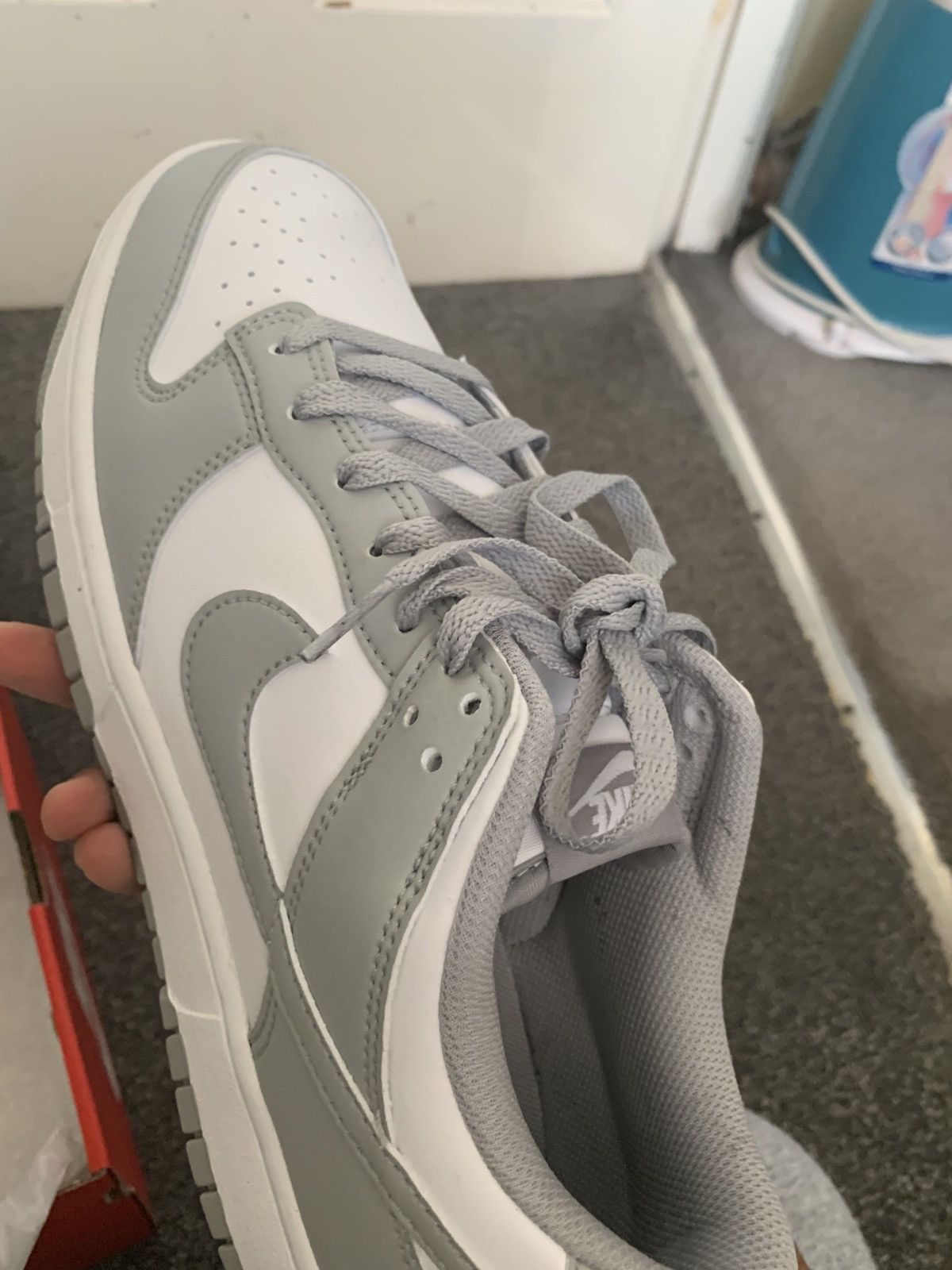 Nike Nike Grey Fog Dunk Low Size US 9 / EU 42 - 5 Thumbnail
