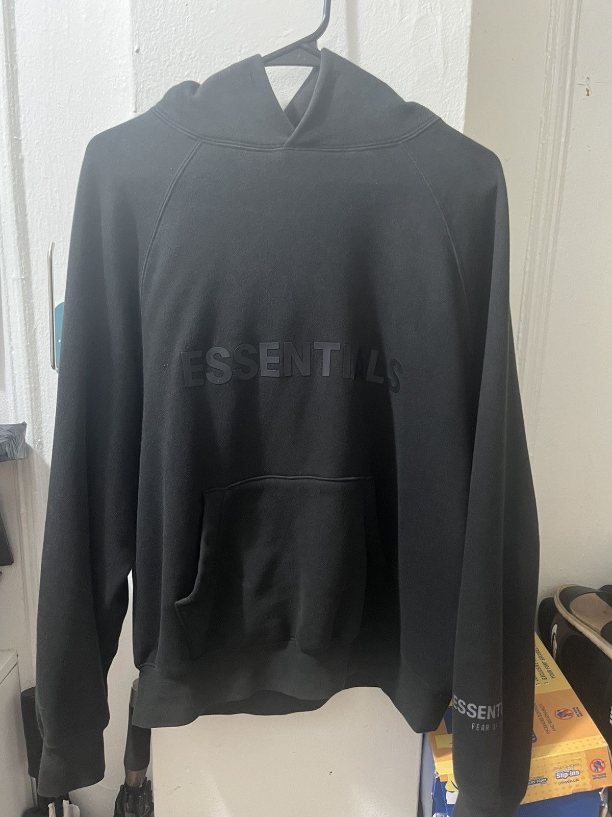 Essentials Essentials Black Hoodie SS2021 Size Xs Fits Small Size US XS / EU 42 / 0 - 1 Thumbnail