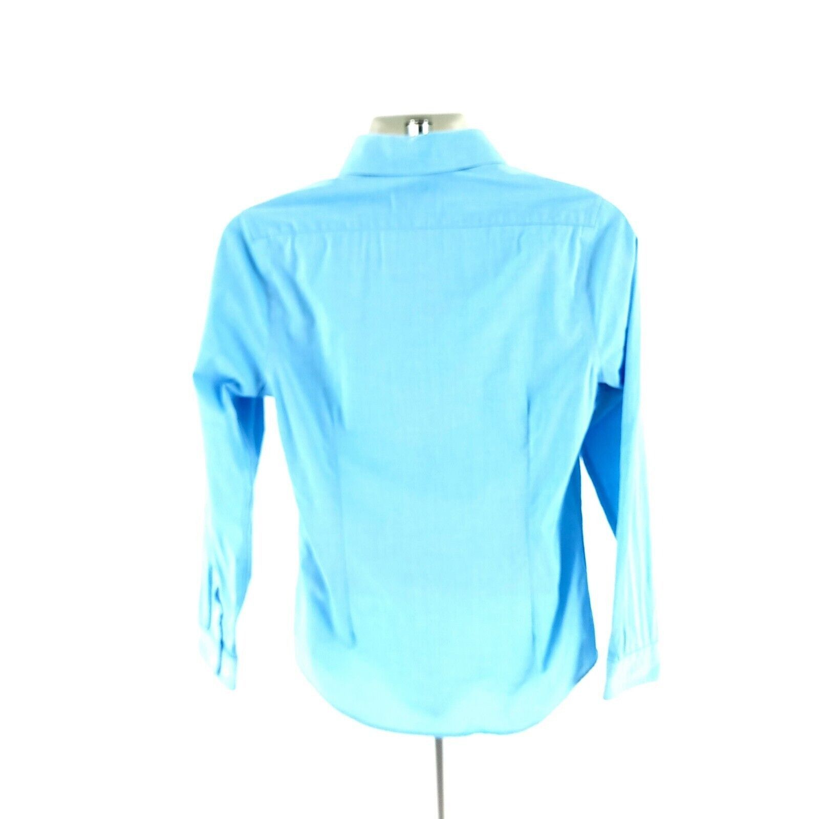 Express Express 1MX Fitted Blue Small 14-14.5 Collared Dress Shirt Size US S / EU 44-46 / 1 - 5 Thumbnail