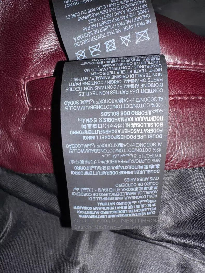 Saint Laurent Paris Saint Laurent Paris Short Sheepskin Leather Jacket Size XS / US 0-2 / IT 36-38 - 7 Thumbnail