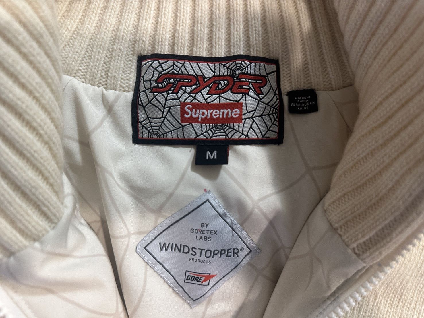 Supreme Supreme Spyder WINDSTOPPER Zip Up Sweater Size US M / EU 48-50 / 2 - 2 Thumbnail