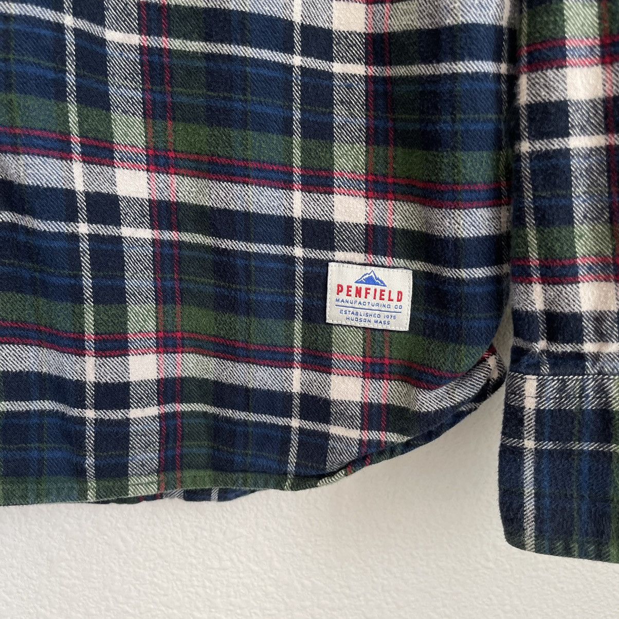 Penfield Penfield Button Down Long Sleeve Flannel Shirt Size US M / EU 48-50 / 2 - 2 Thumbnail