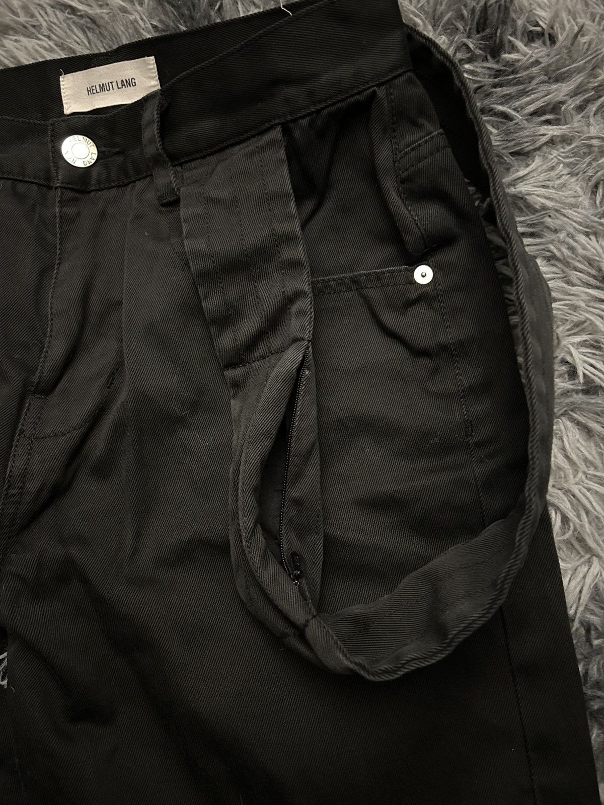 Helmut Lang Helmut Lang Bondage Strap Shorts Size US 27 - 3 Thumbnail