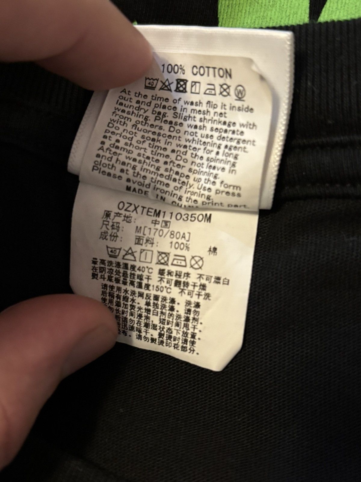 Bape Bape military tee size medium Size US M / EU 48-50 / 2 - 5 Thumbnail