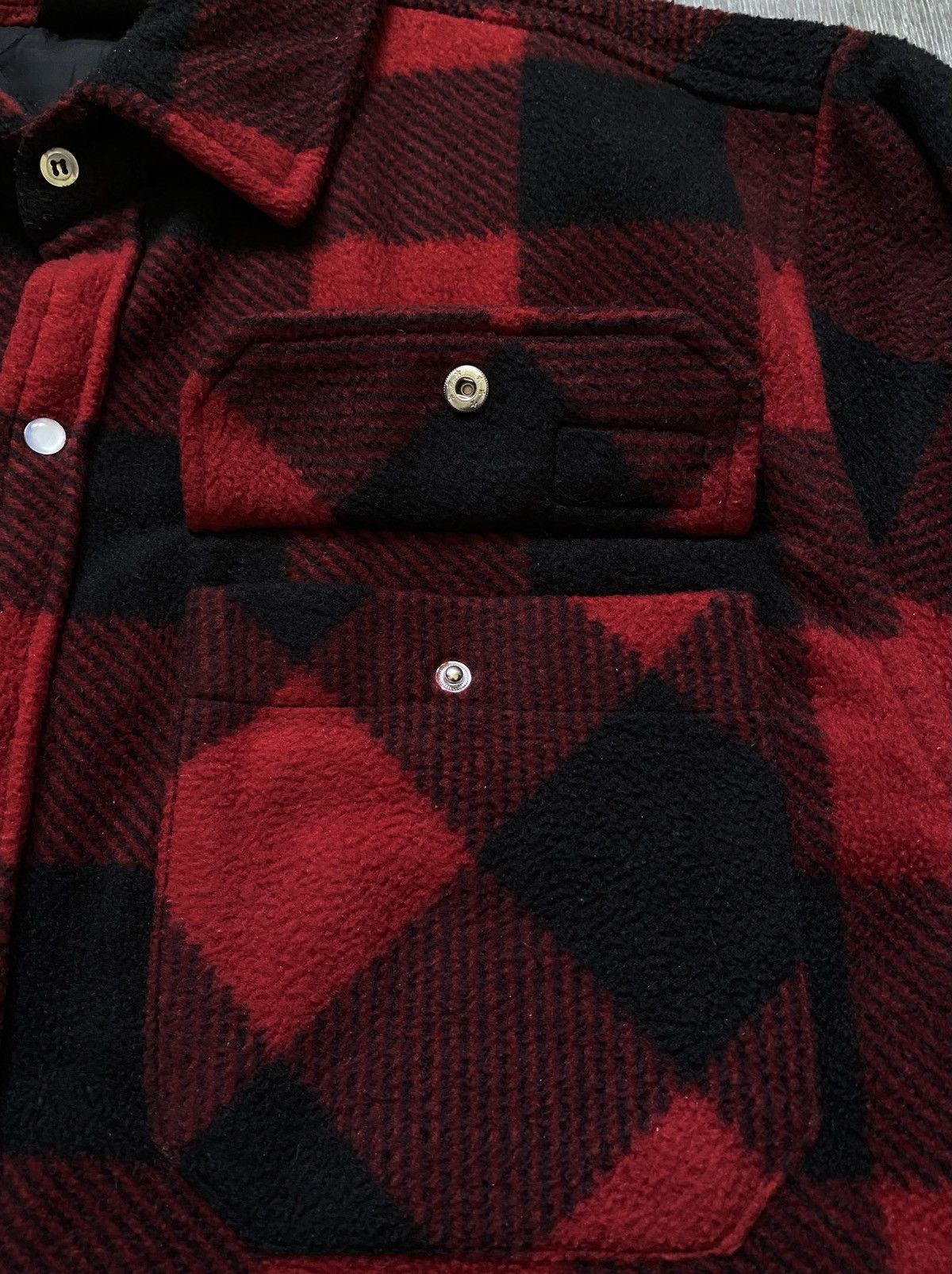 Dickies Insulated Plaid Checkered Fleece Overshirt Jacket Streetwear Size US L / EU 52-54 / 3 - 11 Thumbnail