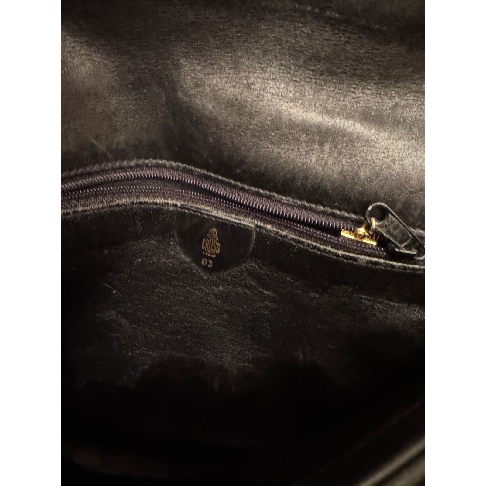Mark Cross Vintage Mark Cross Black Leather Crossbody Handbag Size ONE SIZE - 3 Thumbnail