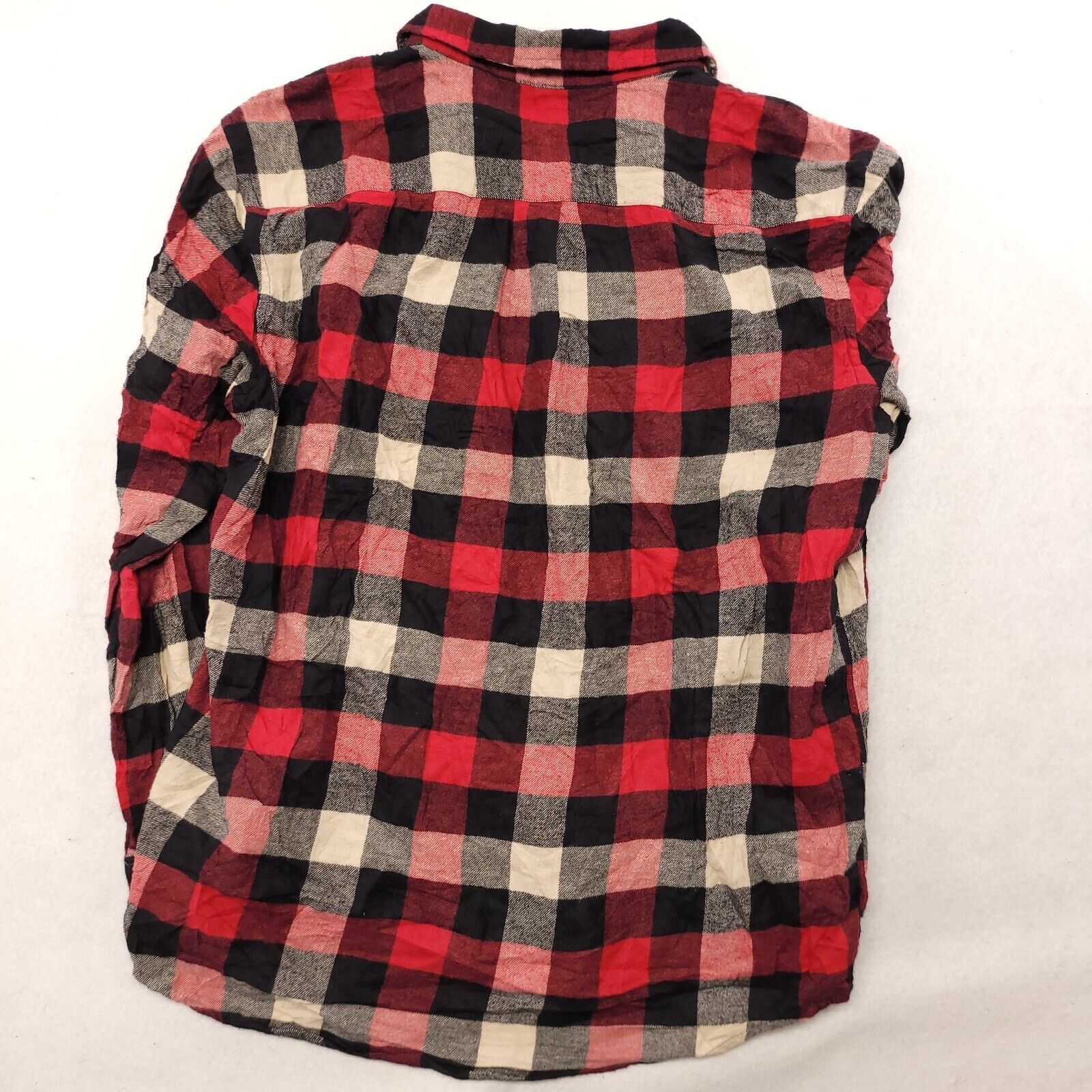 Croft & Barrow Croft & Barrow Tartan Flannel Shirt Mens Size XL Red Black Size US XL / EU 56 / 4 - 9 Thumbnail