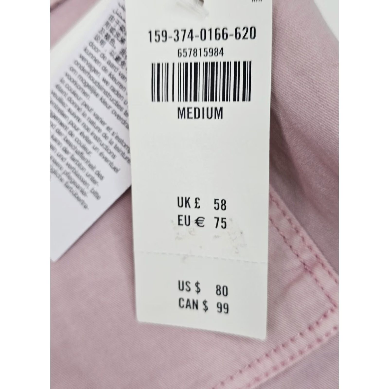 Abercrombie & Fitch Abercrombie & Fitch Utility Field Jacket Women M Belted Pink Cotton New w Defect Size M / US 6-8 / IT 42-44 - 4 Thumbnail