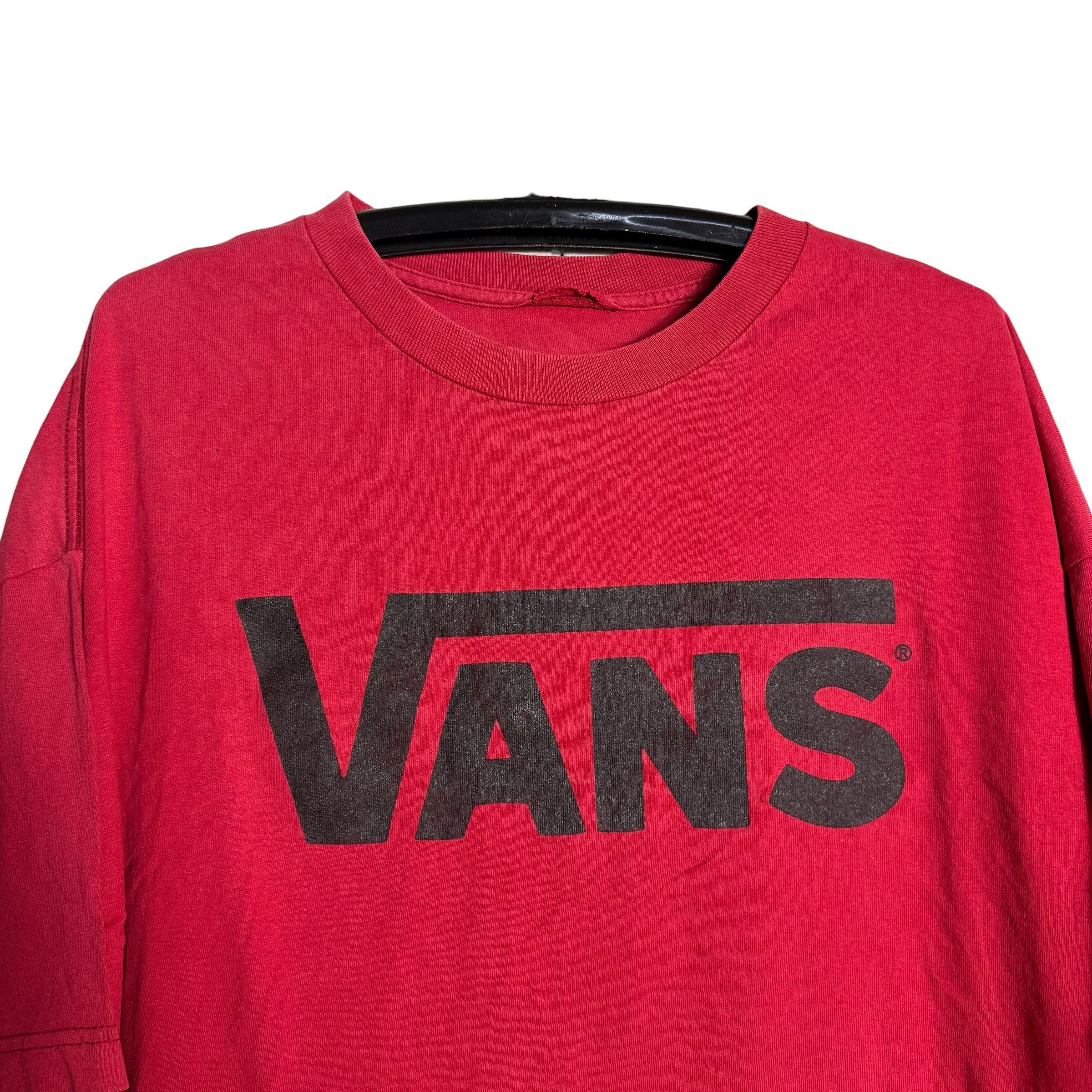 Vans 🔥RARE🔥Vintage Vans Skateboard Spellout T-shirt Size US XXL / EU 58 / 5 - 2 Thumbnail