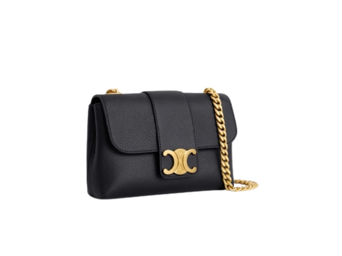 Celine o1w1db10426 Size: OS/Teen Victoire Bag in Black Size ONE SIZE - 2 Thumbnail