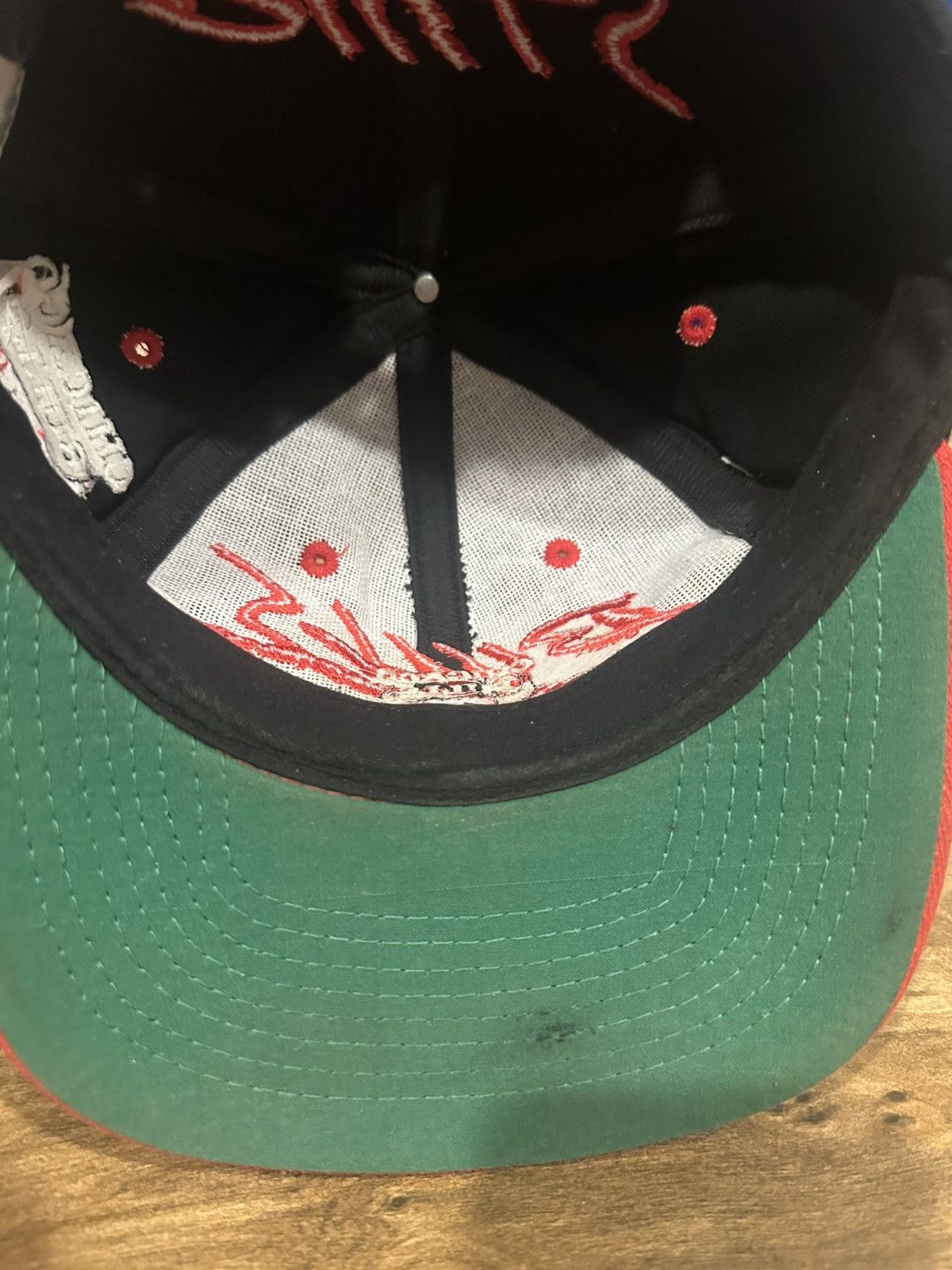 NBA Vintage Chicago Bulls Snapback with Rear Spellout Size ONE SIZE - 6 Thumbnail