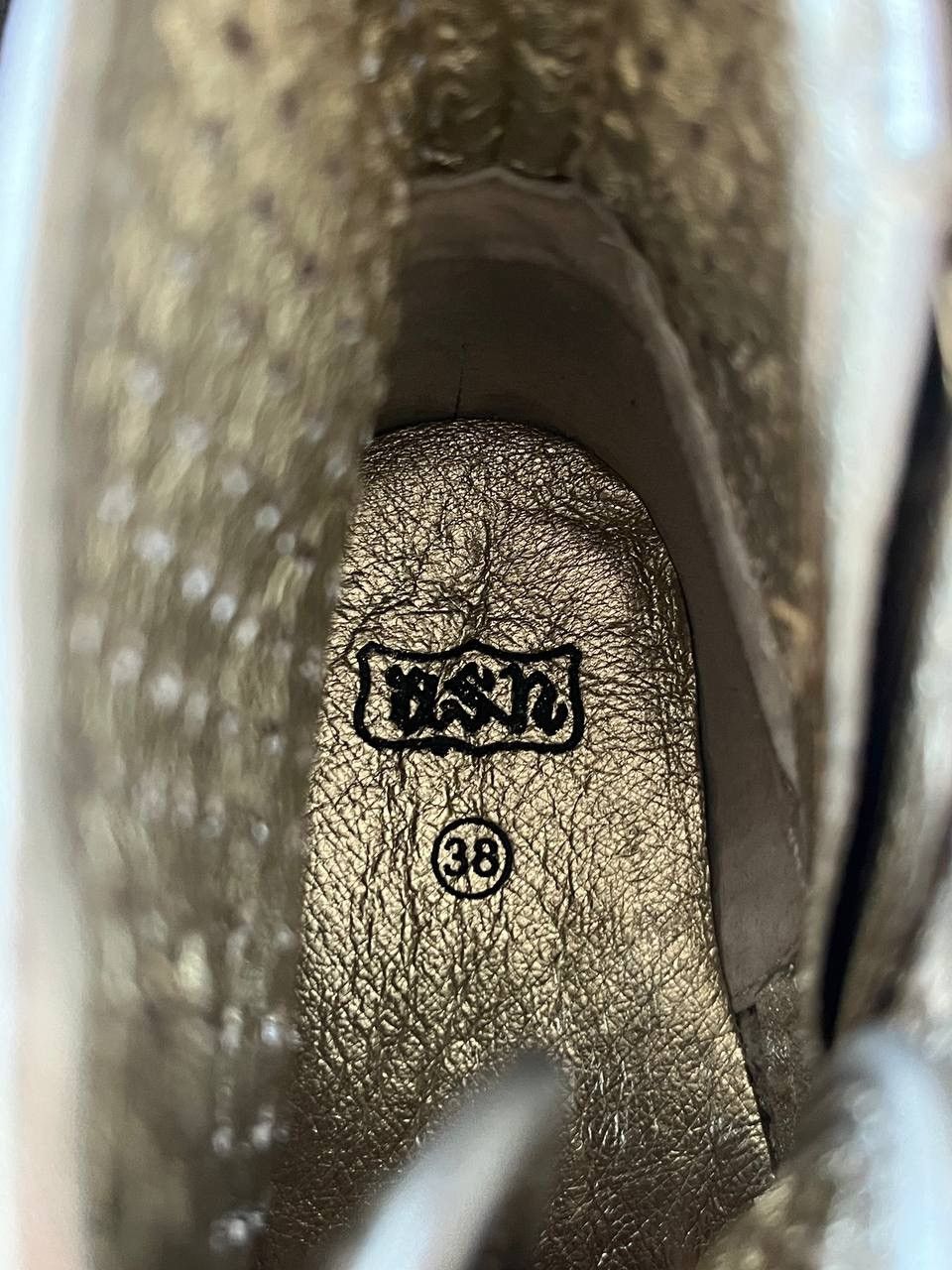 ASH Ash Star Perforated Silver Strap Punk Sneakers Size US 7 / IT 37 - 5 Thumbnail