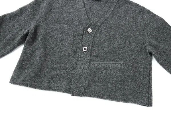 Comme des Garcons Comme des Garcons Gray vintage V-neck knit top Size XS / US 0-2 / IT 36-38 - 7 Thumbnail