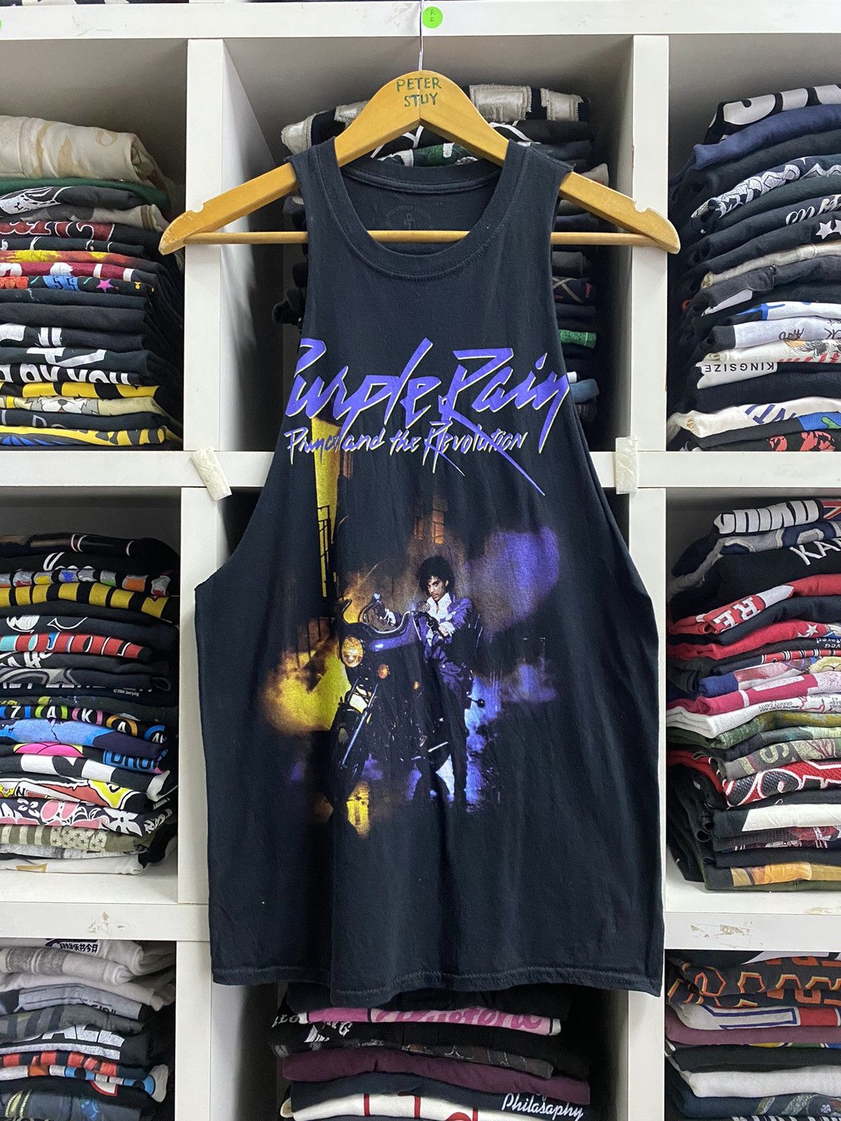 Vintage Purple Rain Band Tank Tops Size US S / EU 44-46 / 1 - 1 Thumbnail