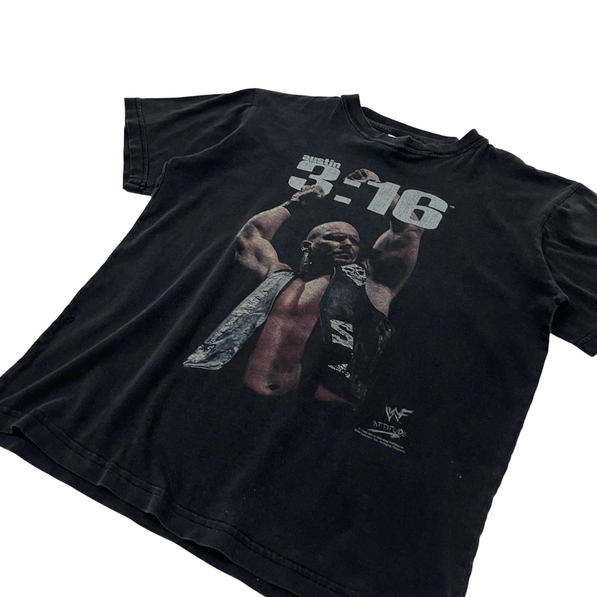 WWF 1999 Stone Cold Steve Austin 3:16 WWF Tee - Size S Size US S / EU 44-46 / 1 - 3 Thumbnail