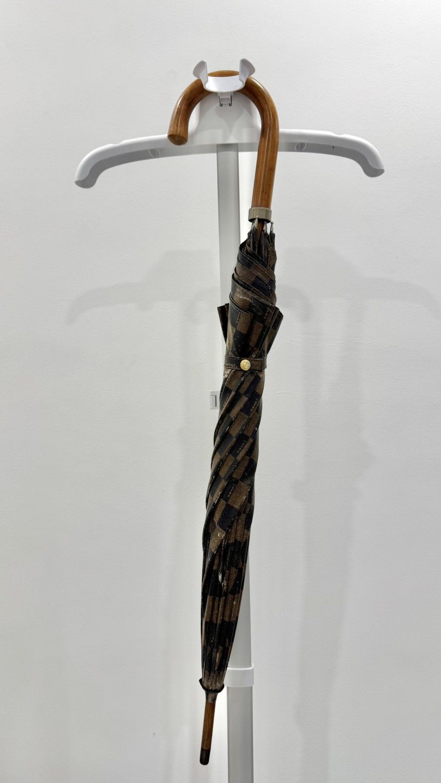 Fendi Vintage Fendi Checkered Umbrella Size ONE SIZE - 2 Thumbnail
