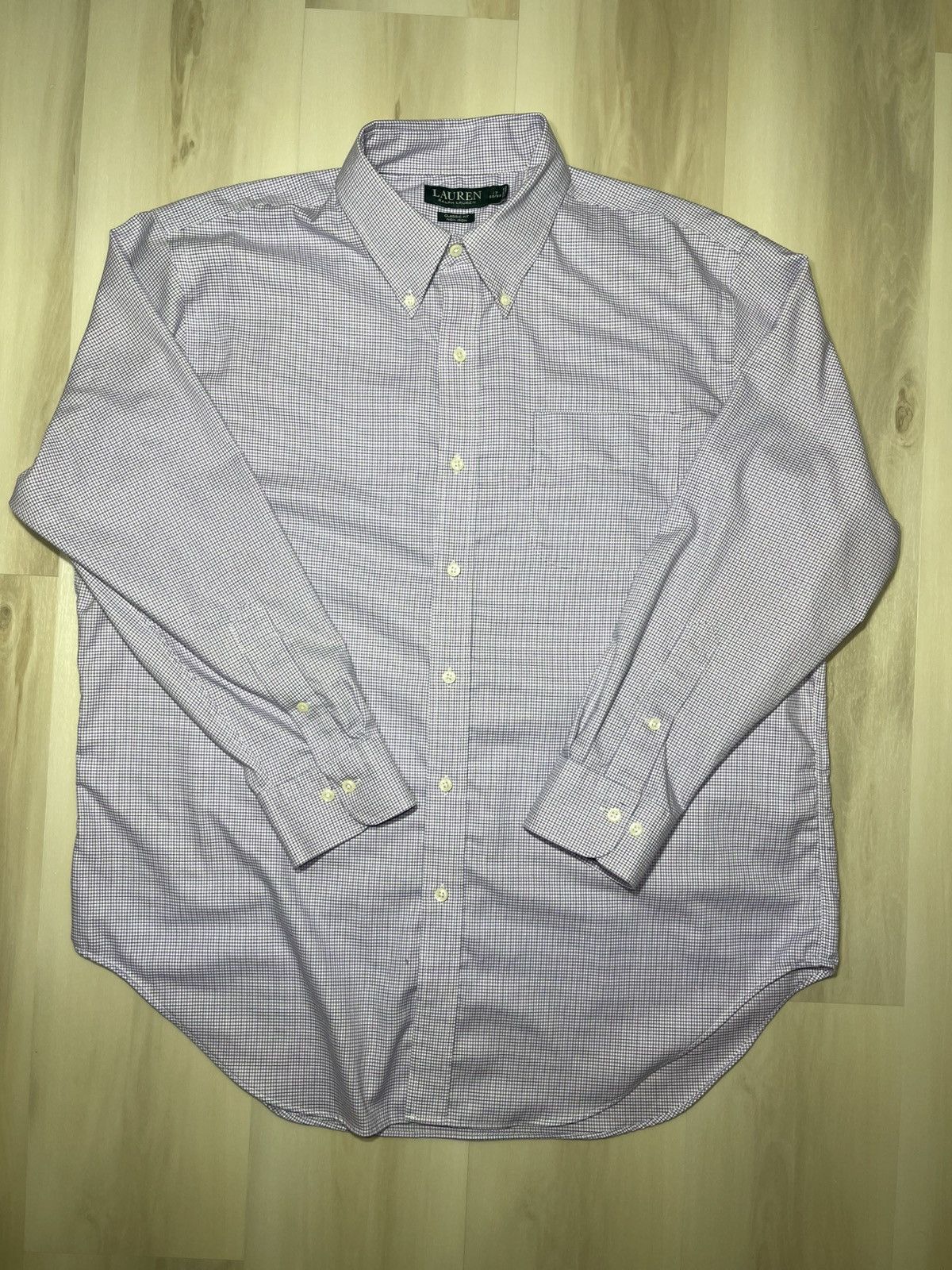 Lauren Ralph Lauren Lauren Ralph Lauren Men’s Dress Shirt Purple Sz 17-32/33 Size US XL / EU 56 / 4 - 1 Thumbnail