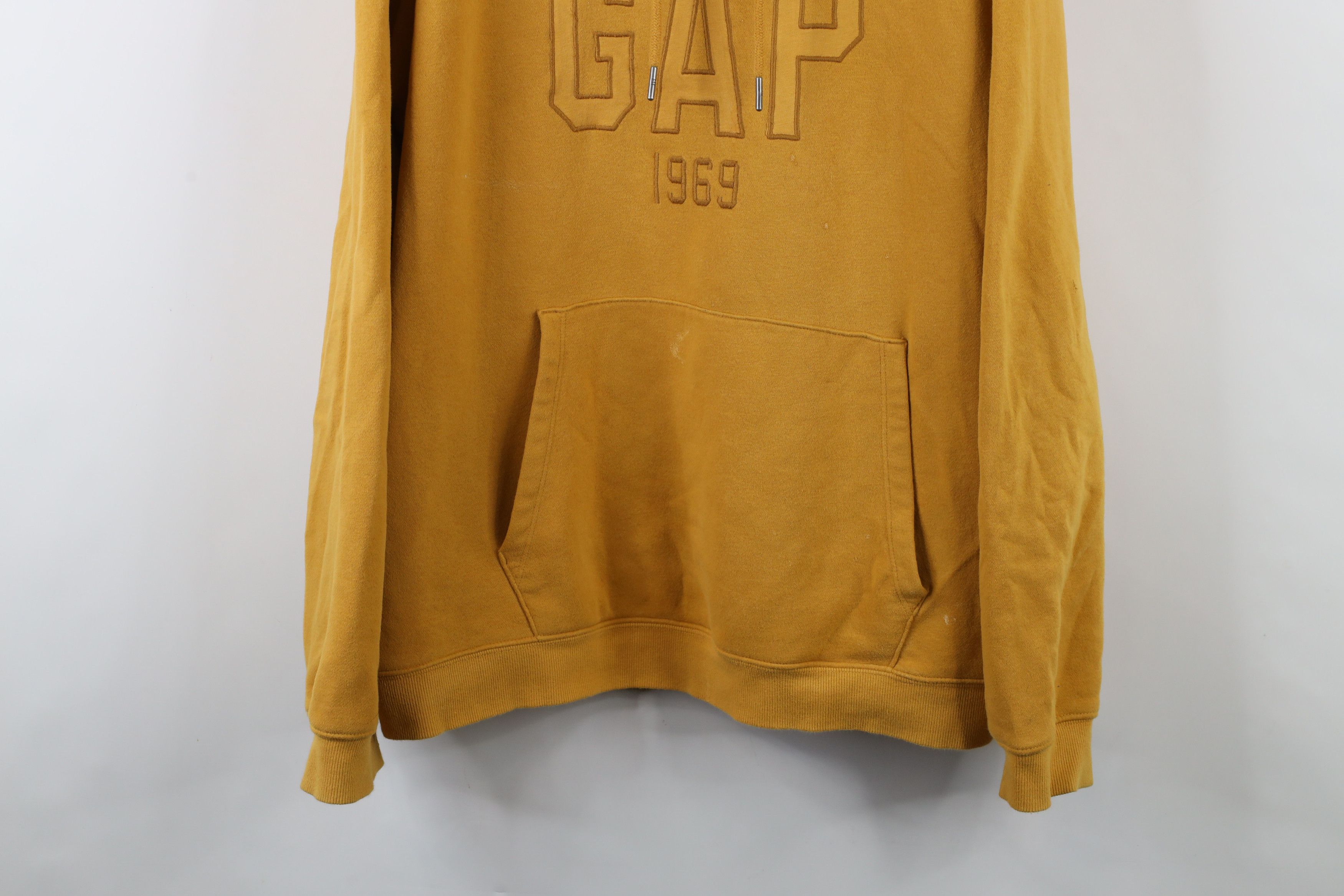 Gap × Vintage Vintage Y2K Gap Block Letter Spell Out Hoodie Sweatshirt Size US XL / EU 56 / 4 - 3 Thumbnail