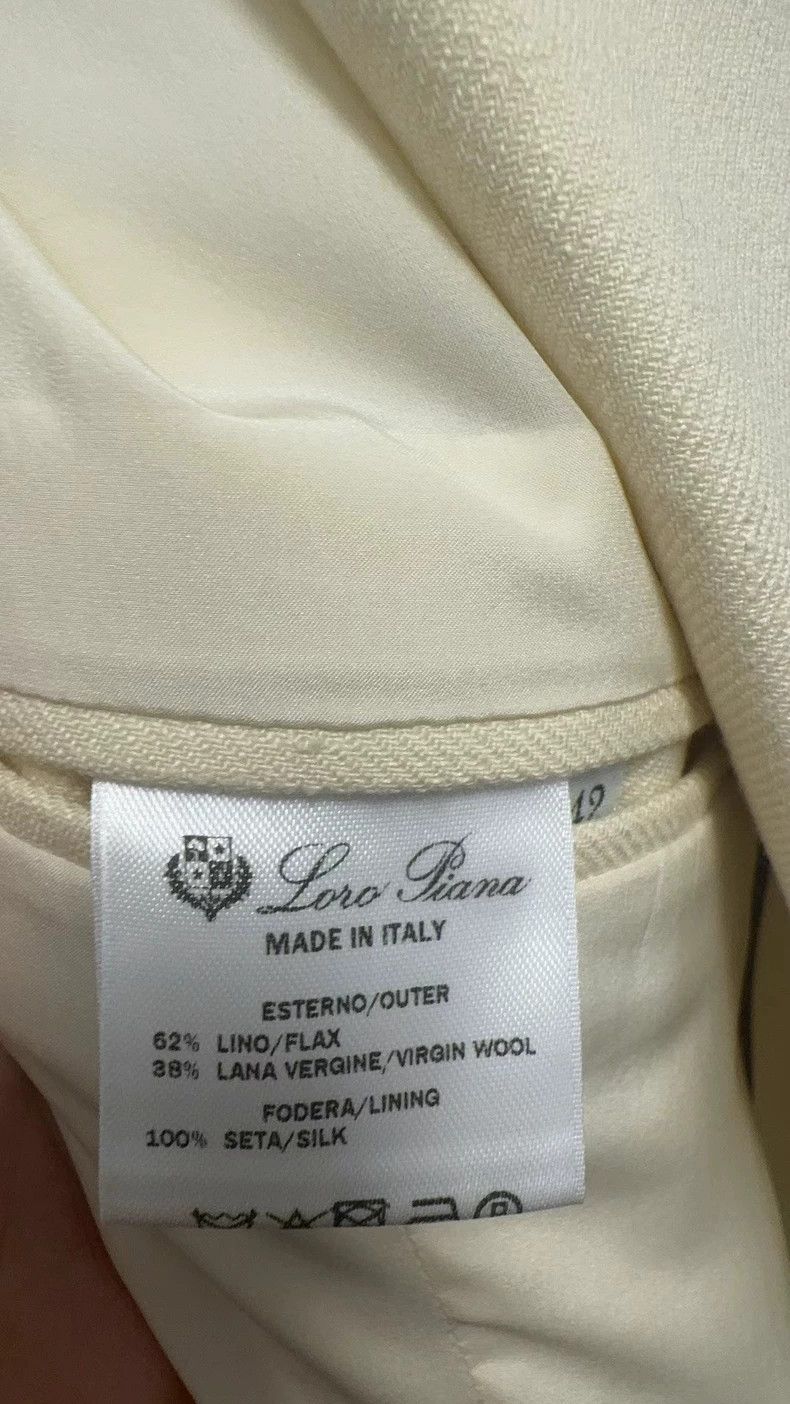 Loro Piana LORO PIANA Wool linen coat Size M / US 6-8 / IT 42-44 - 3 Thumbnail