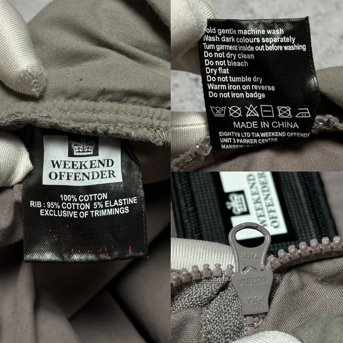 Weekend Offender Weekend Offender Patch Cargo Trousers Pants Size US 36 / EU 52 - 11 Thumbnail