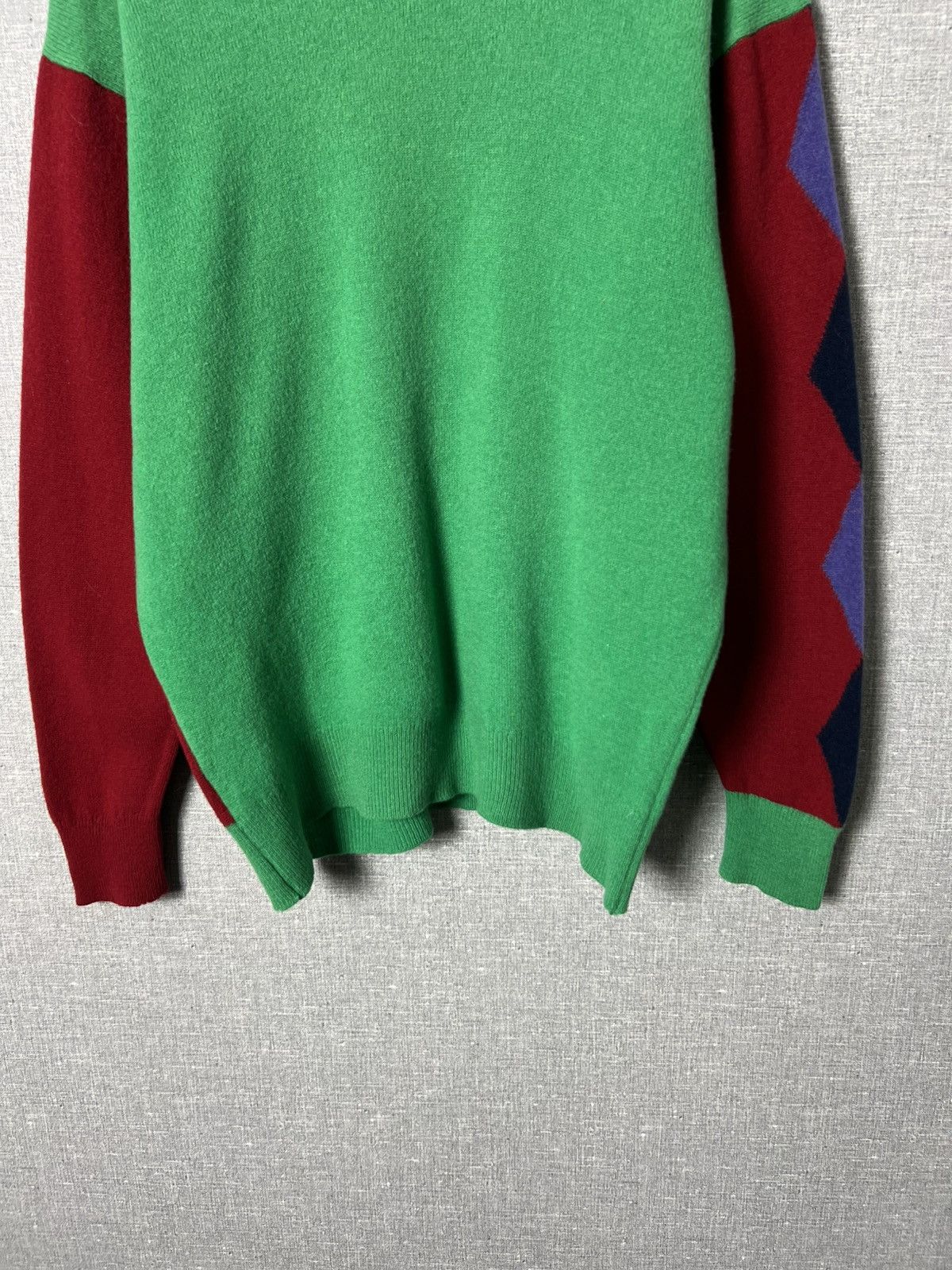 Burberry Vintage Burberrys Golf Crewneck Wool Knit Sweater Scotland Size US M / EU 48-50 / 2 - 11 Thumbnail