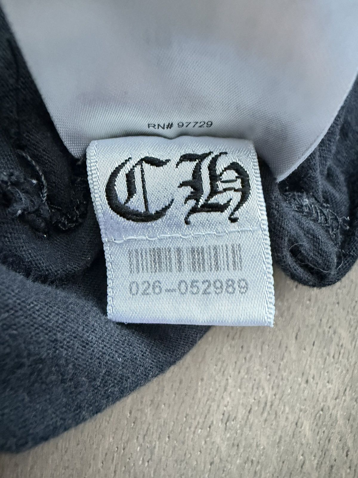 Chrome Hearts Chrome Hearts Gradient T Bar Logo Black Long Sleeve Shirt Size US L / EU 52-54 / 3 - 9 Thumbnail