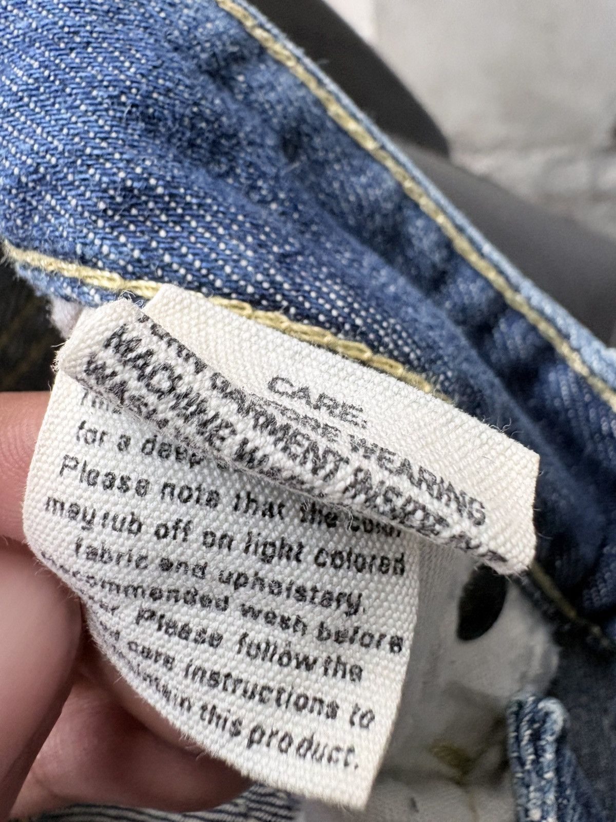 RRL Ralph Lauren Polo Ralph Lauren Patchwork Denim Pants Size US 28 / EU 44 - 13 Thumbnail