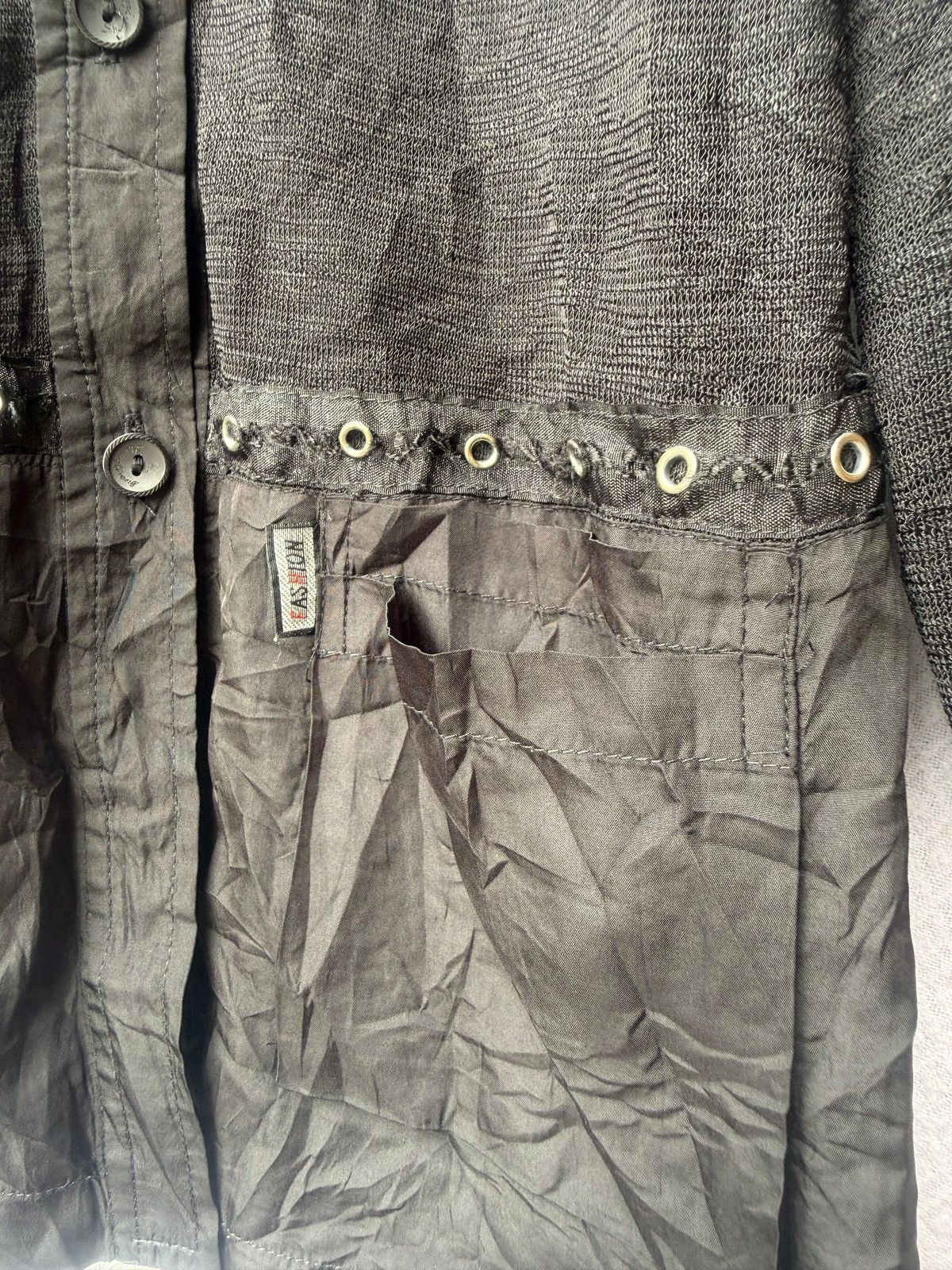 Hysteric Glamour Japanese fishnet button shirt Size US M / EU 48-50 / 2 - 5 Thumbnail