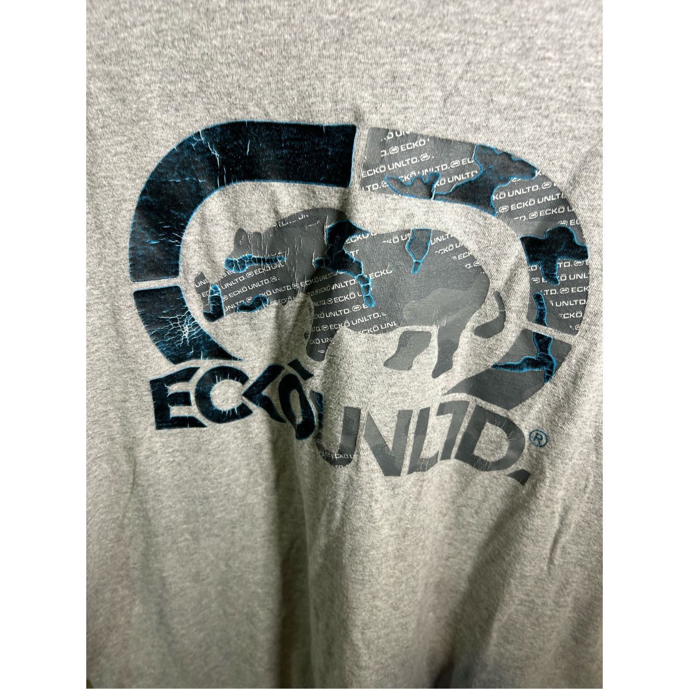 Ecko Unltd. Vintage Y2K Ecko Unltd. Grunge Fire Tshirt Size US L / EU 52-54 / 3 - 3 Thumbnail