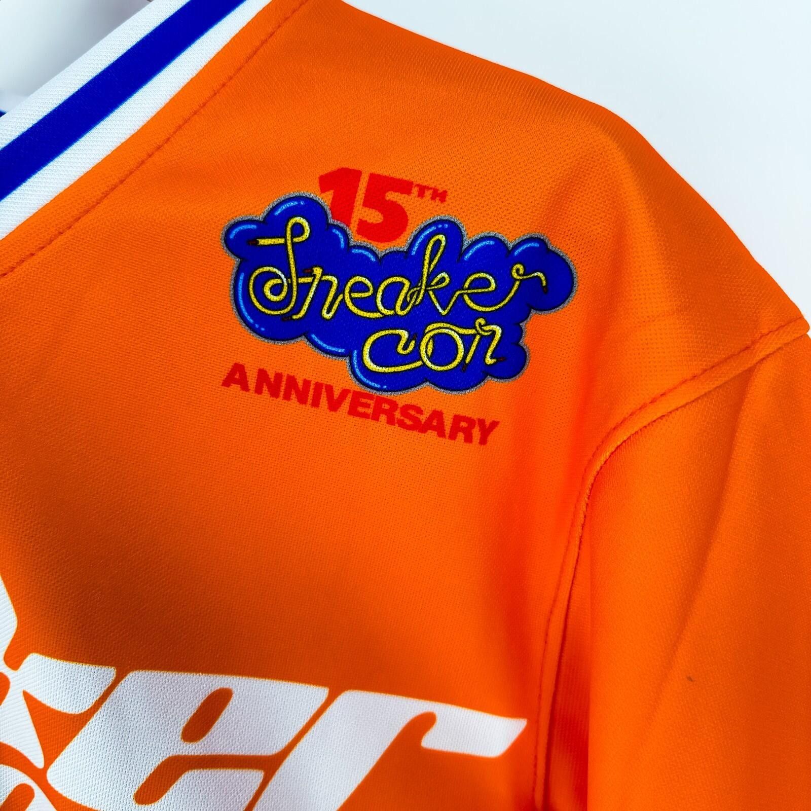 Sneakersnstuff 15th Anniversary SneakerCon Be Special Orange Jersey M Small Size US S / EU 44-46 / 1 - 4 Thumbnail