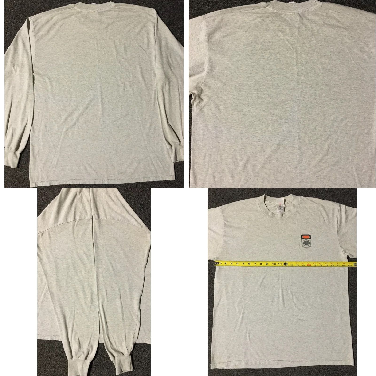 Fruit Of The Loom VINTAGE Harley Davidson Arizona Testing & Development Facility Faded Shirt XL Gray Men Graphic Tee 90s Biker Punk Grunge Rockabilly 2000s? Size US XL / EU 56 / 4 - 8 Thumbnail