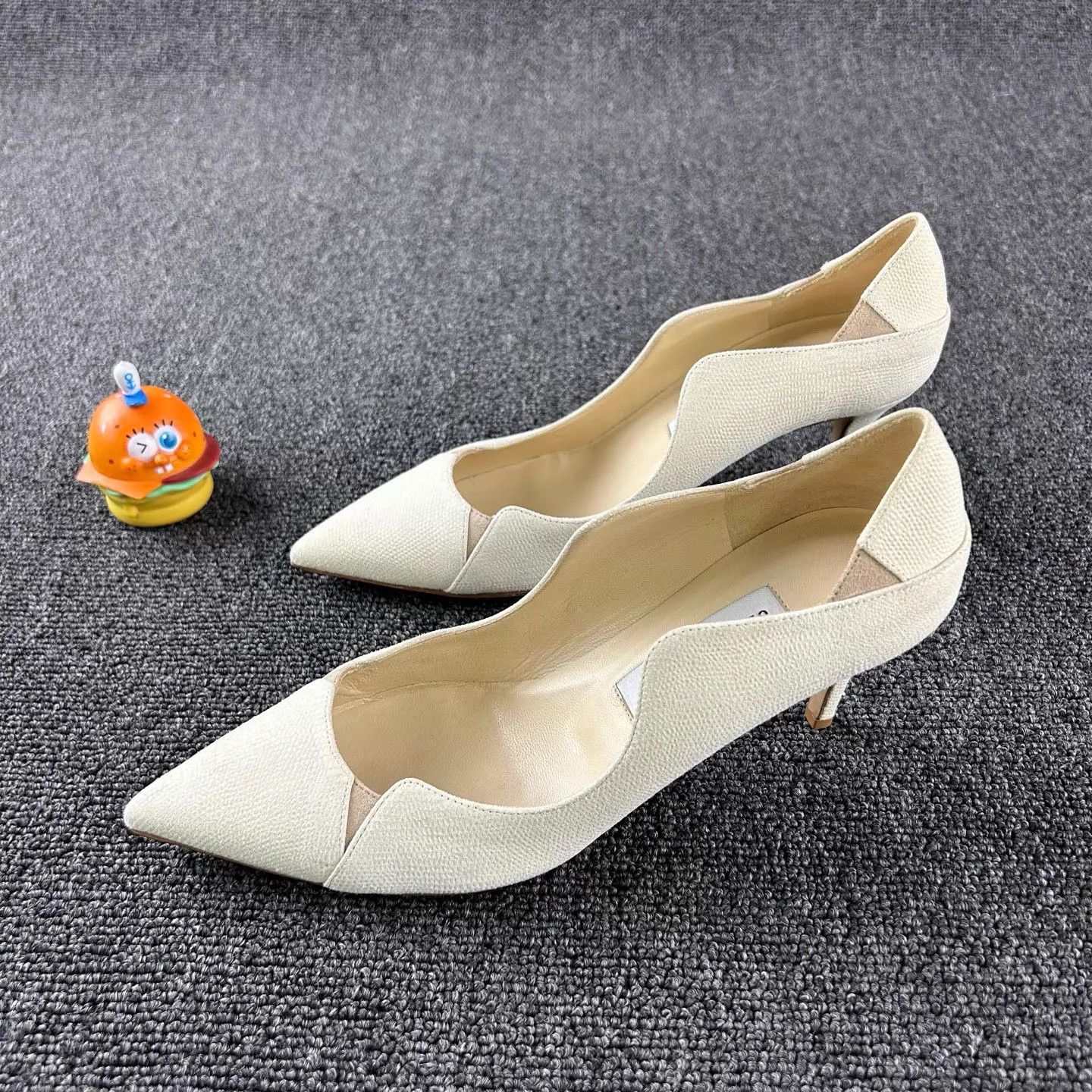 Jimmy Choo Jimmy Choo Asymmetric Heeled Shoes 37.5 Size US 7 / IT 37 - 1 Thumbnail