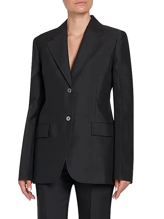 Jil Sander o1y0925 Blazer in Midnight Blue Size XS / US 0-2 / IT 36-38 - 3 Thumbnail