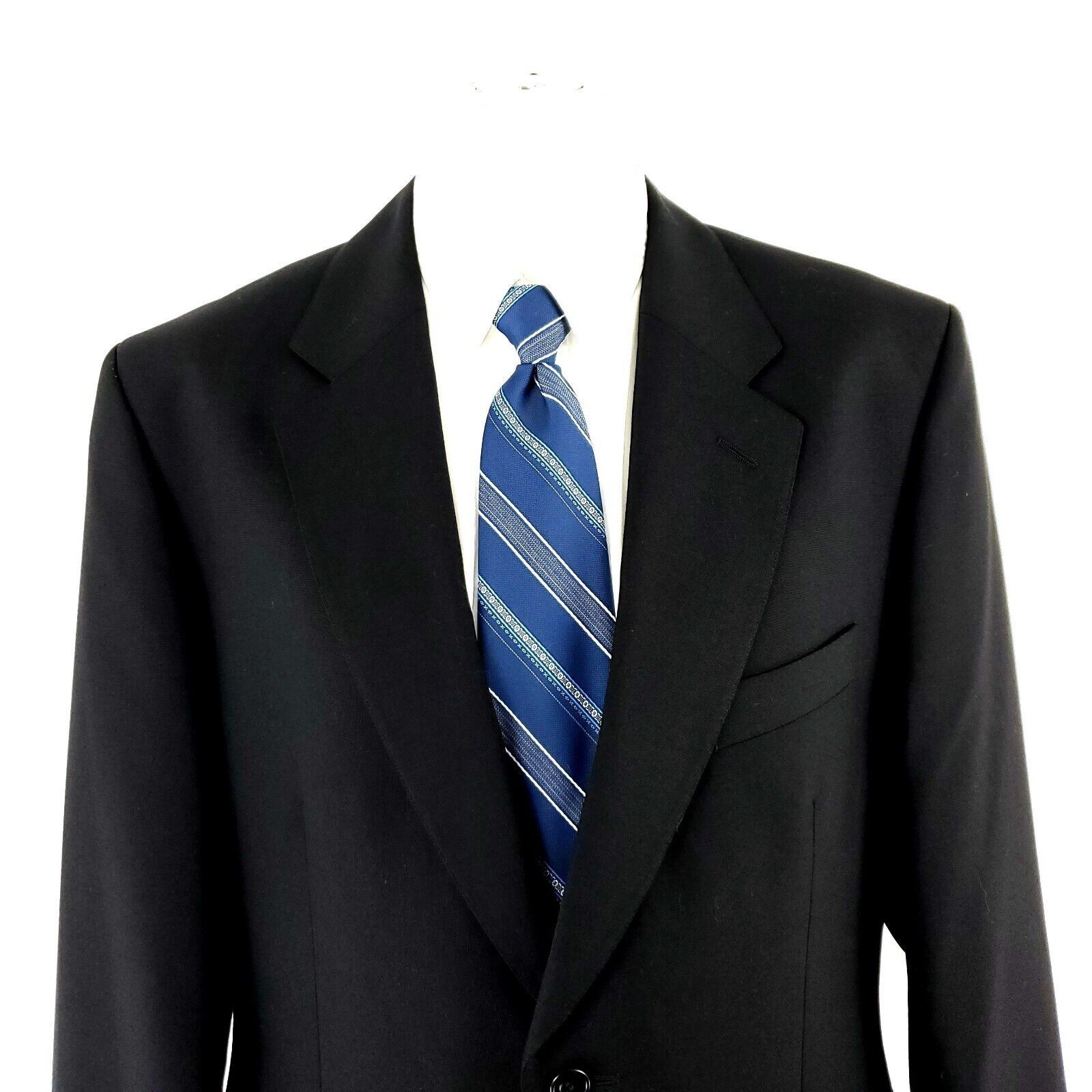 Savile Row Alexandre London Savile Row Wool Trevira 2 Button Blazer 42R Size 42R - 1 Thumbnail