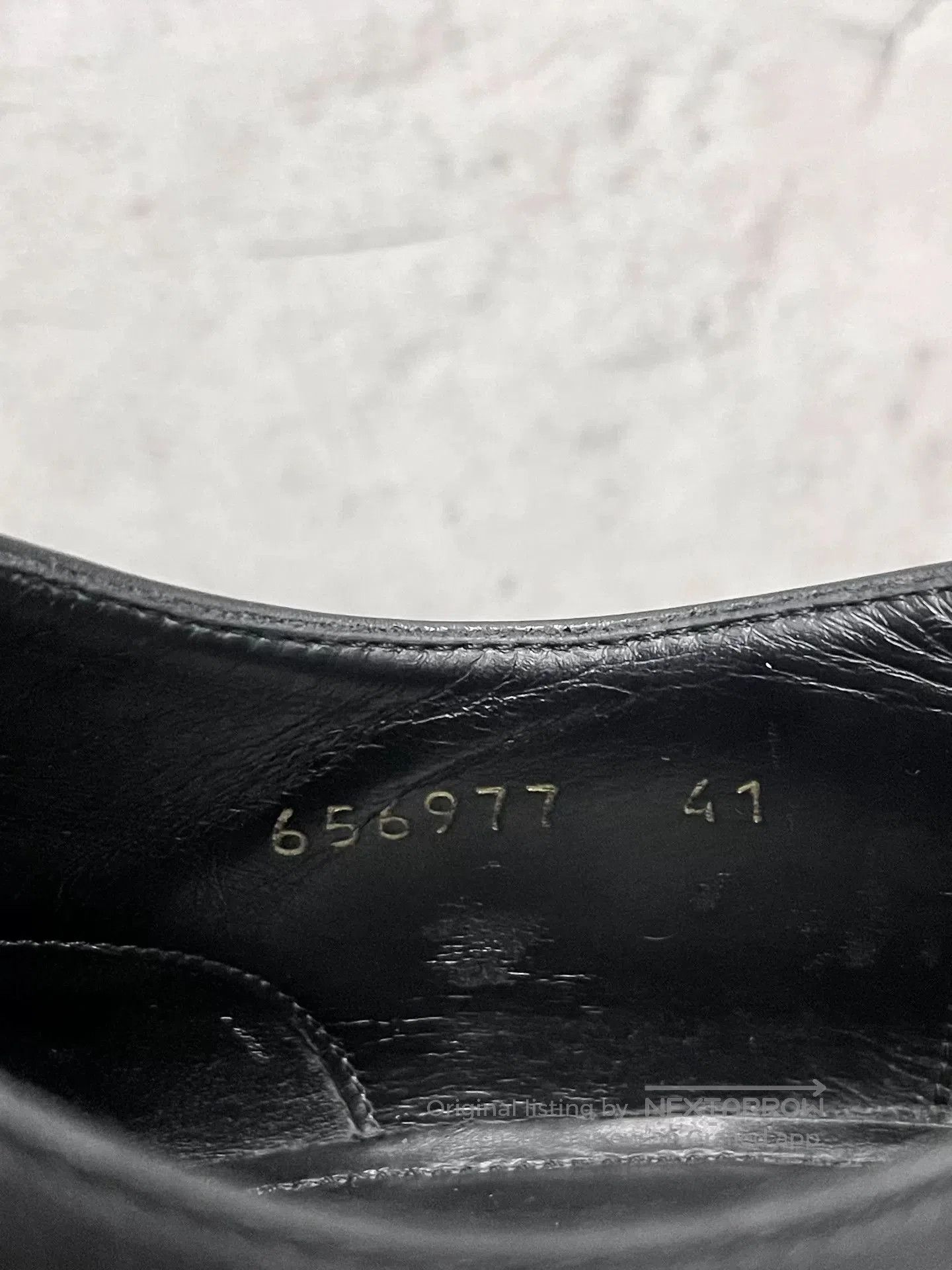 Balenciaga Balenciaga Men's Black Leather Derby Boots 41. Size US 8 / EU 41 - 8 Thumbnail
