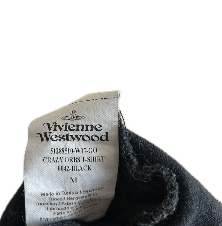 Vivienne Westwood VINTAGE FADED VIVIENNE WESTWOOD CRAZY ORB TEE Size US M / EU 48-50 / 2 - 5 Thumbnail