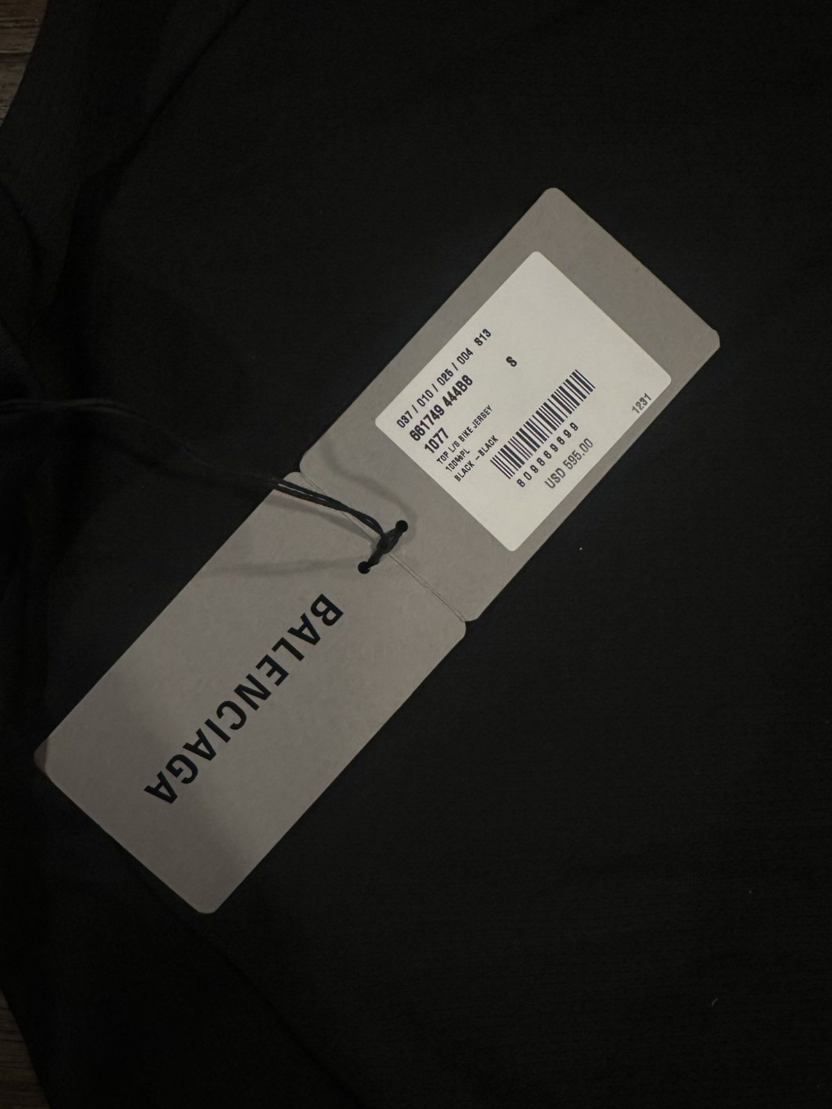 Balenciaga Balenciaga Long Sleeve Bike Jersey Activewear Size US S / EU 44-46 / 1 - 7 Thumbnail