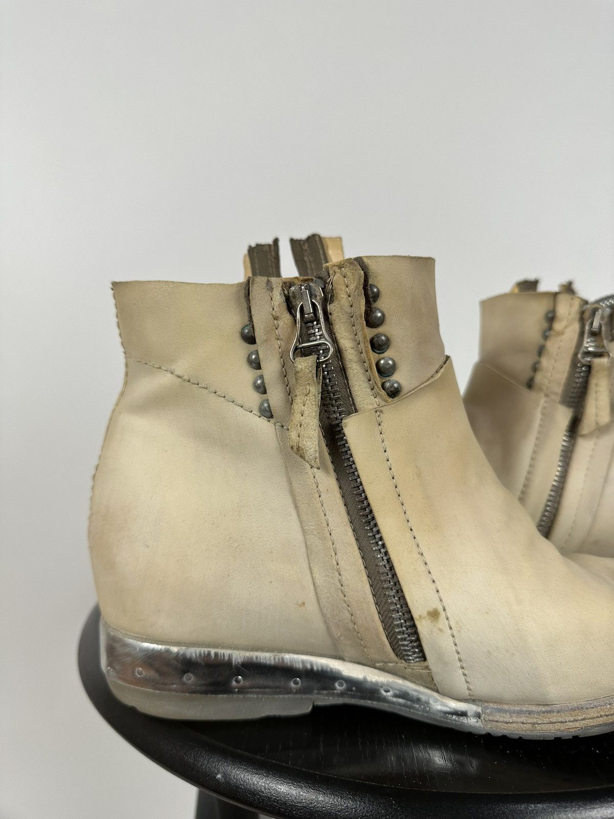 A.S.98 Women’s A.S.98. Airstep Leather Boots Size US 8 / IT 38 - 18 Thumbnail