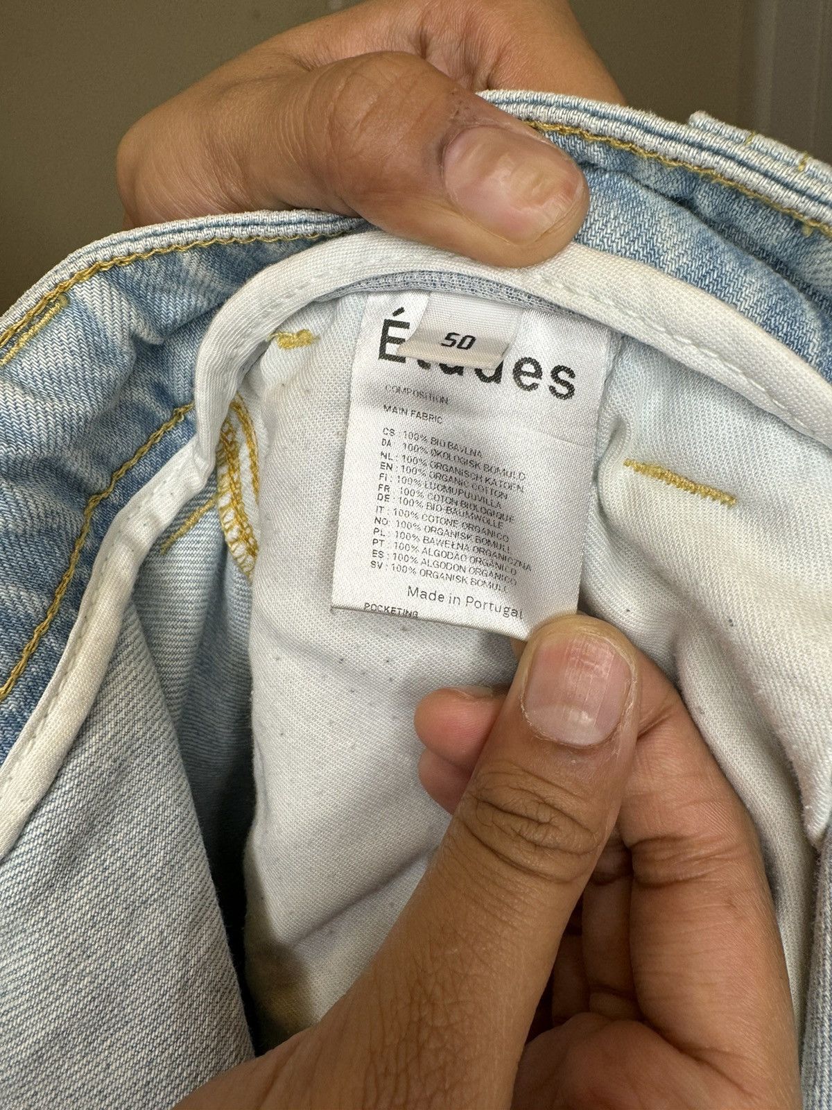 Etudes Etudes Pleated Jeans Size US 34 / EU 50 - 3 Thumbnail