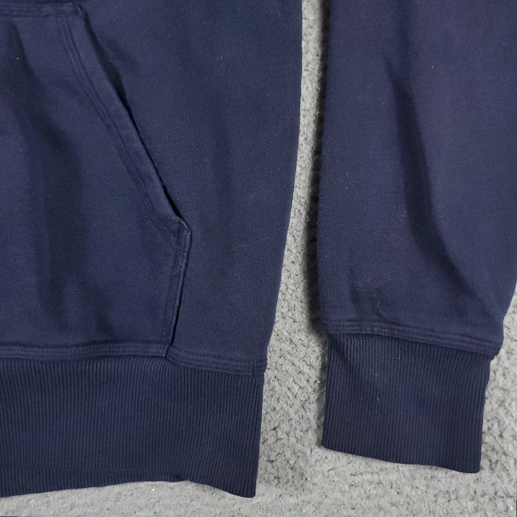 Champion VINTAGE Champion Hoodie Pullover Mens Small Blue Fleece Logo Zipper Athletic Sweatshirt Size US S / EU 44-46 / 1 - 4 Thumbnail