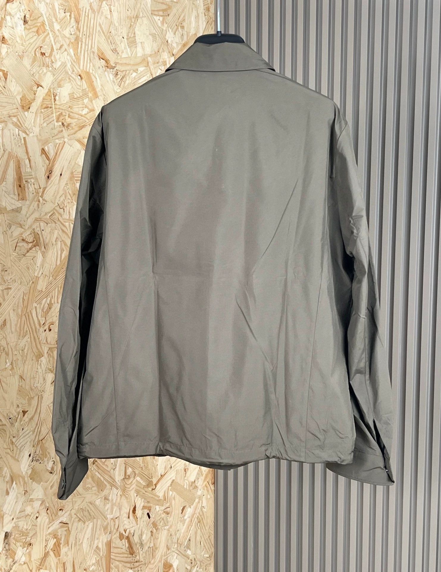H&M beige zip-up collar jacket for men Size US L / EU 52-54 / 3 - 5 Thumbnail