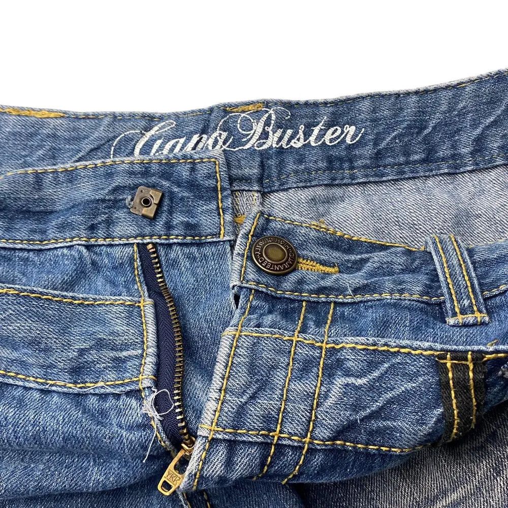 Hysteric Glamour 2000's Gang Buster Double Waist Washed Belt Loops Size US 28 / EU 44 - 3 Thumbnail