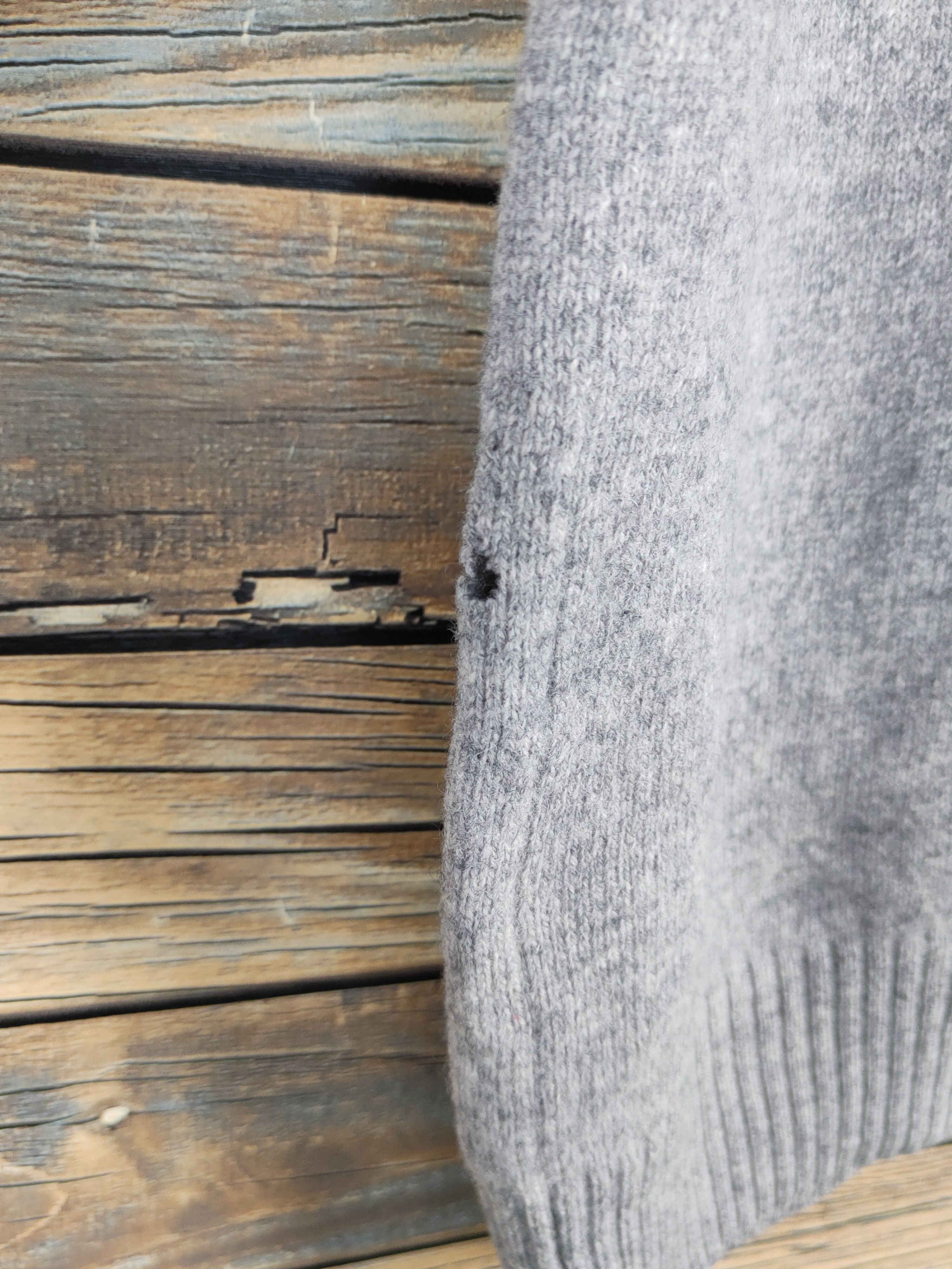 Homespun Knitwear Uniqlo japan vintage Gray Knitwear Cardigan #W1443 Size US M / EU 48-50 / 2 - 9 Thumbnail