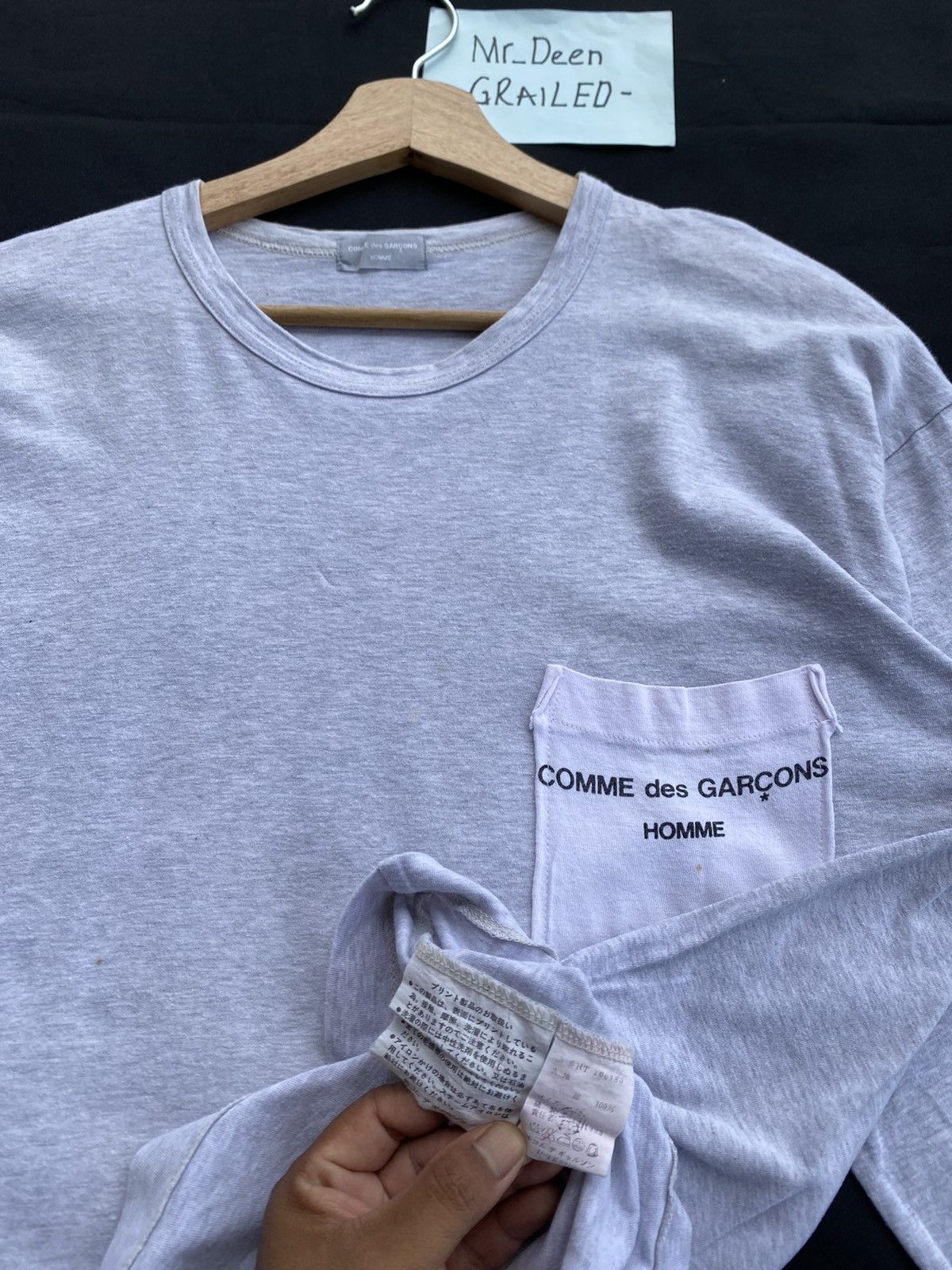 Comme des Garcons Rare Vintage 1993 Comme Des Garcons Homme Longsleeve Shirt Size US L / EU 52-54 / 3 - 14 Thumbnail