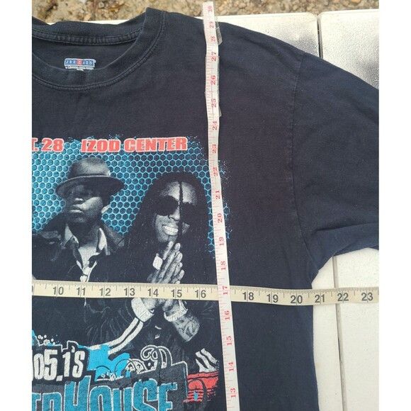 Rap Tees × Vintage Vintage Jay Z Lil Wayne Powerhouse Radio concert shirt 2008 Size US M / EU 48-50 / 2 - 7 Thumbnail