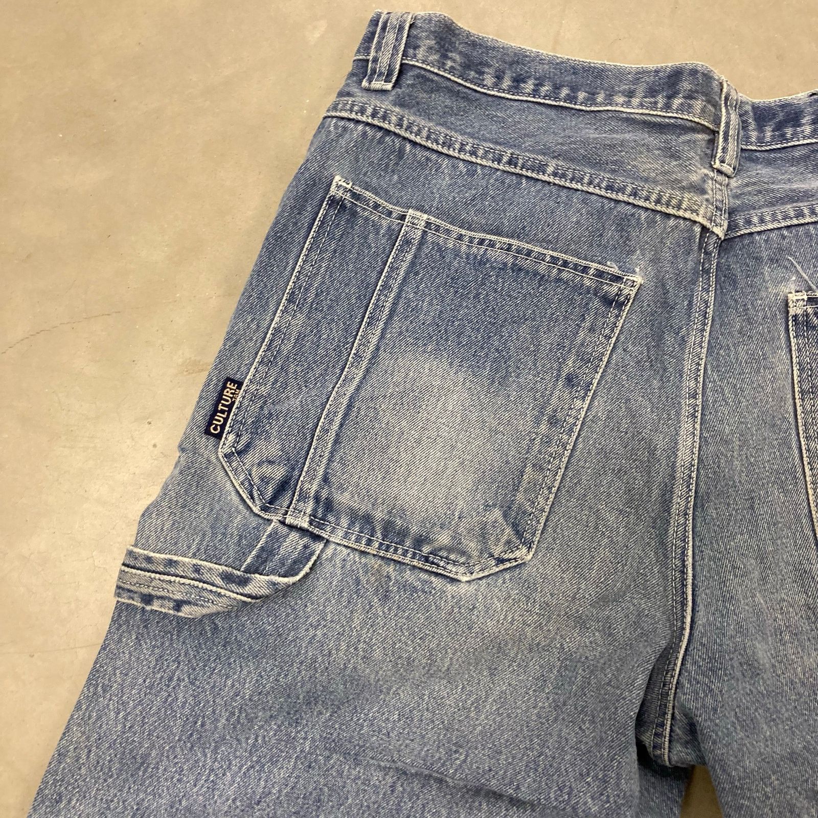 Vintage vintage baggy y2k culture jam cargo jeans 38x32 Size US 38 / EU 54 - 3 Thumbnail