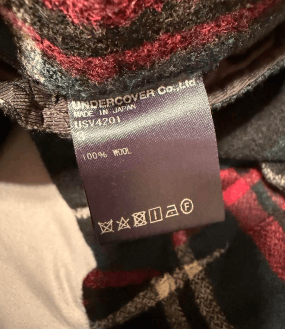 Undercover Undercover the Shepherd Wool Checkered Blouson Size US L / EU 52-54 / 3 - 9 Thumbnail